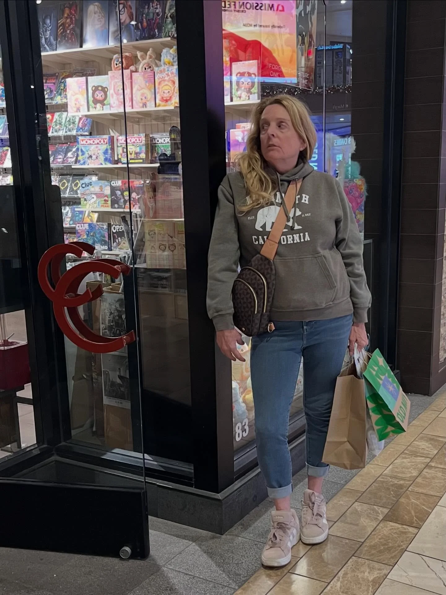 The evil eye🤣🤣 My middle took this. I am not a shopper and 14 stores later😵&zwj;💫