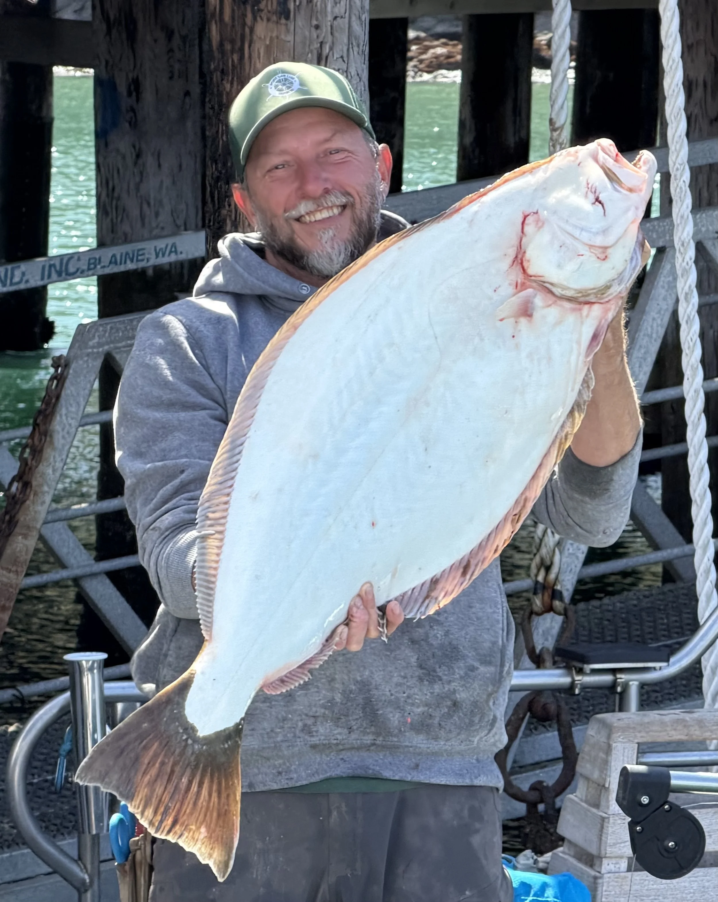 Halibut caught on the Sunny Day in Port San Luis