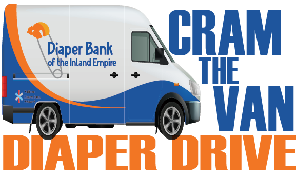 Diaper Bank of the Inland Empire's Cram the Van logo.