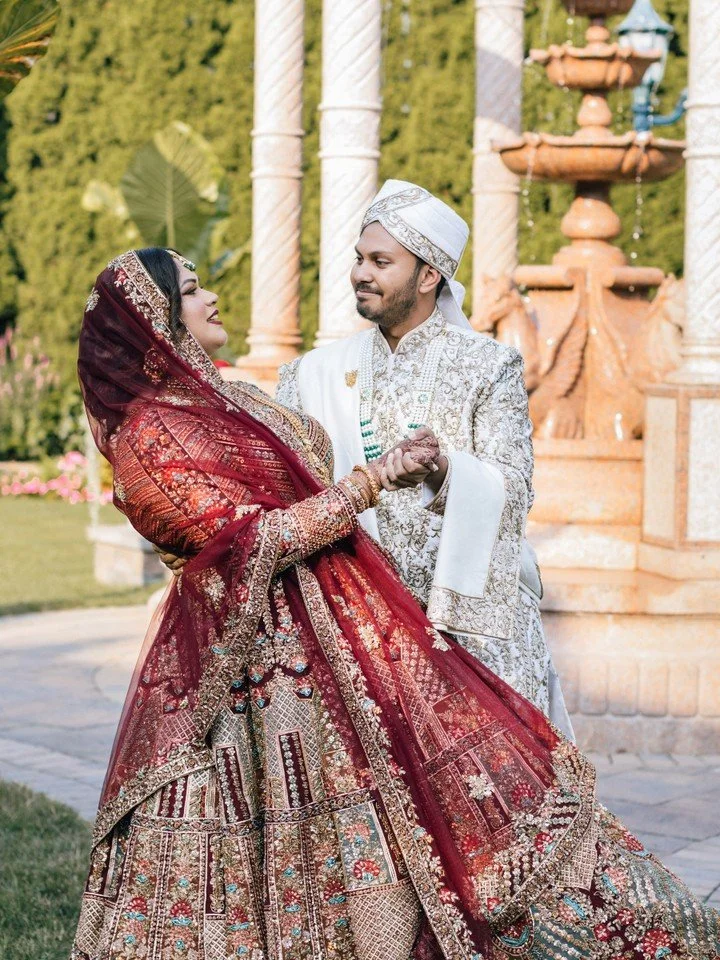 Tasnia &amp; Tanvir
on the BLOG now
-
Wedding Planning:
Eventful Moments by Alina Tariq
@Eventfulmomentsbyalina

DJ: 
Sahed Photography
@sahedphotography

Decor via venue:
Sand Castle Wedding Venue
@sandcastlevenue

Photographer:
Maha Studios
@maha_s