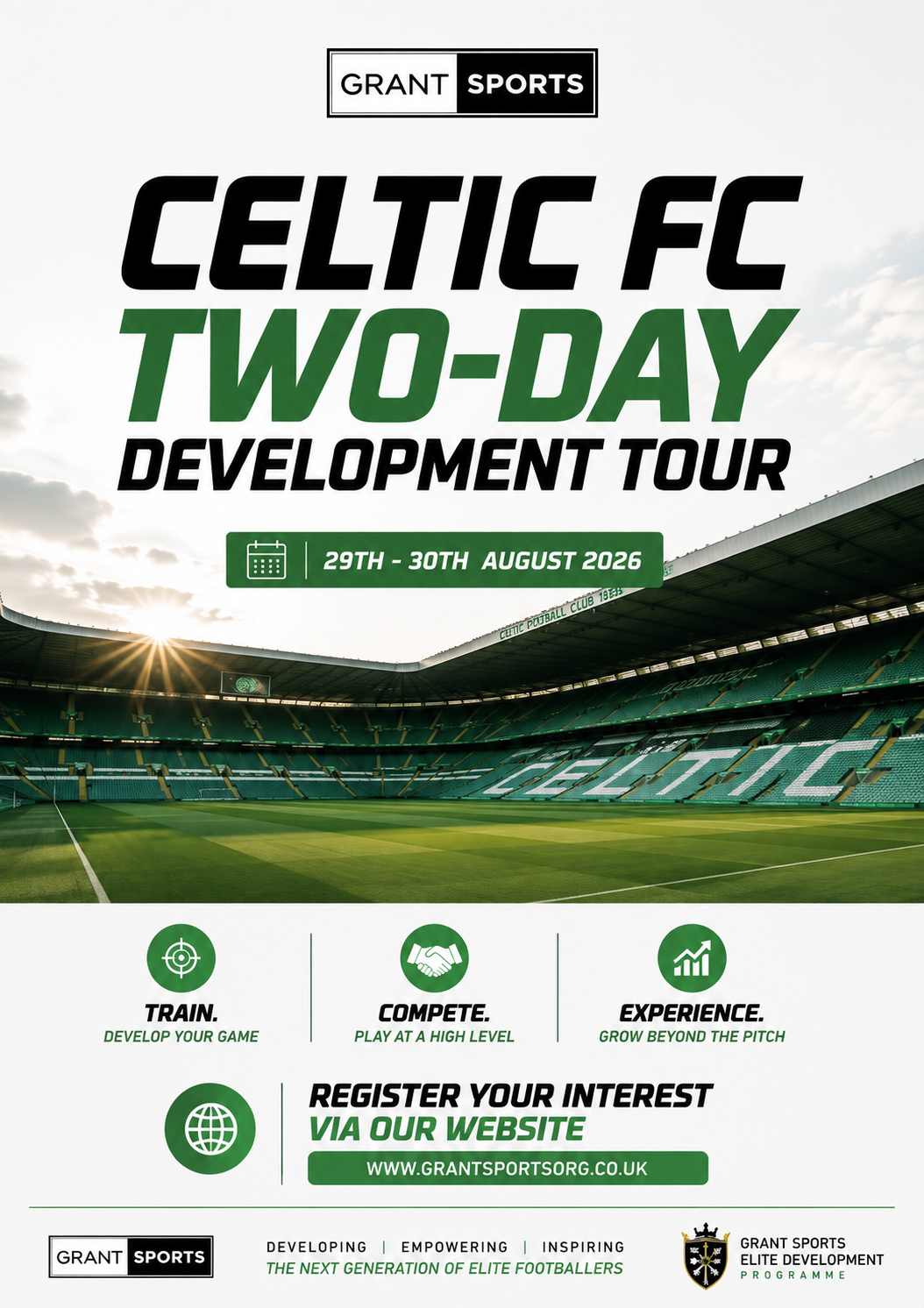 Celtic FC Two-Day Development Tour