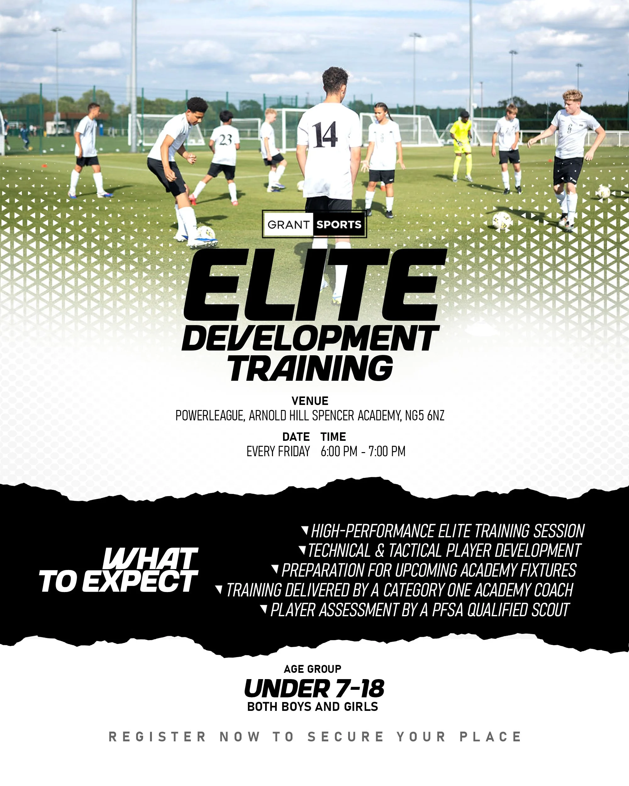 ELITE DEVELOPMENT TRAINING (ALL ABILITIES)