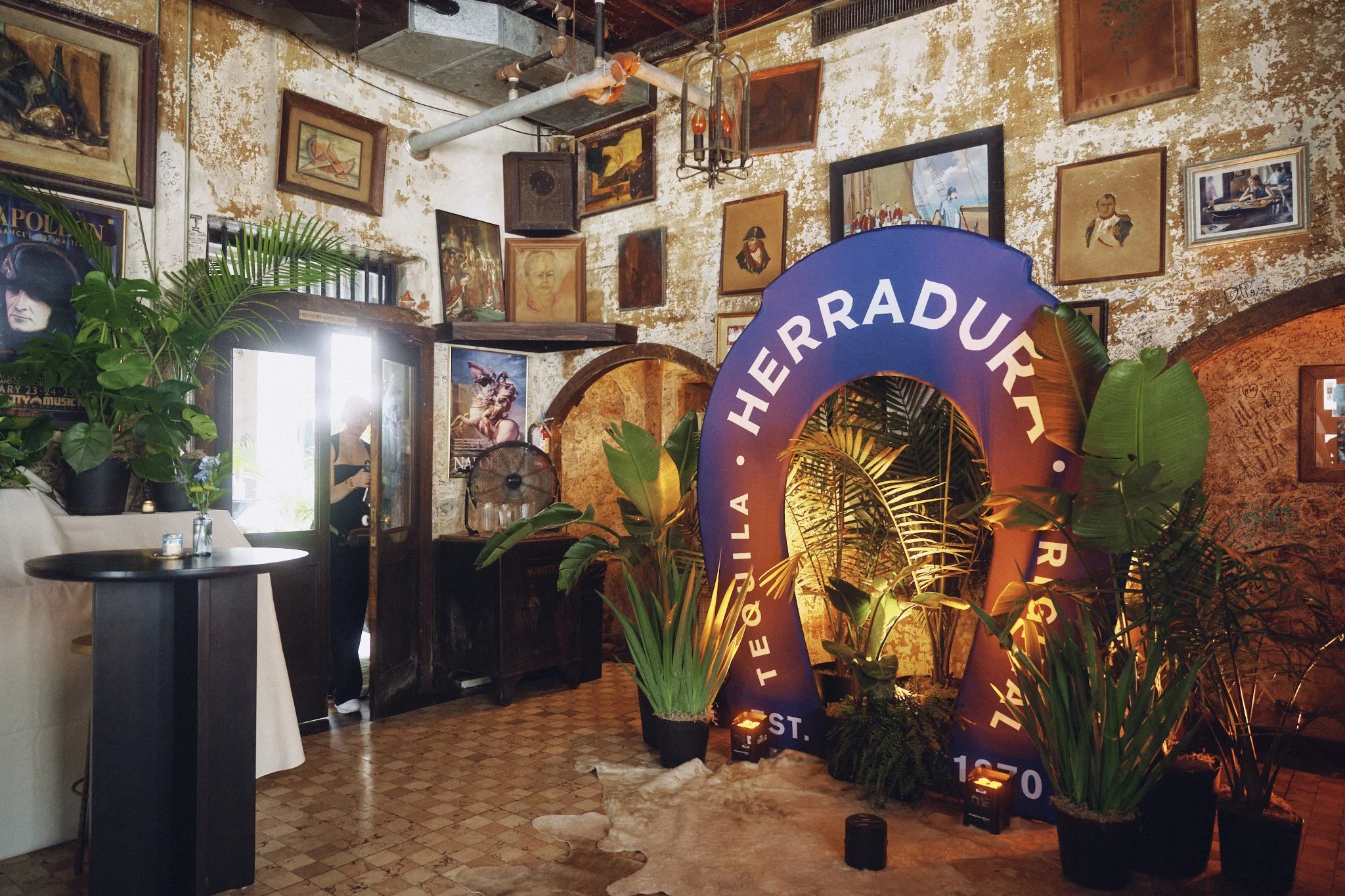 Sustainable event plant rentals in New Orleans venue