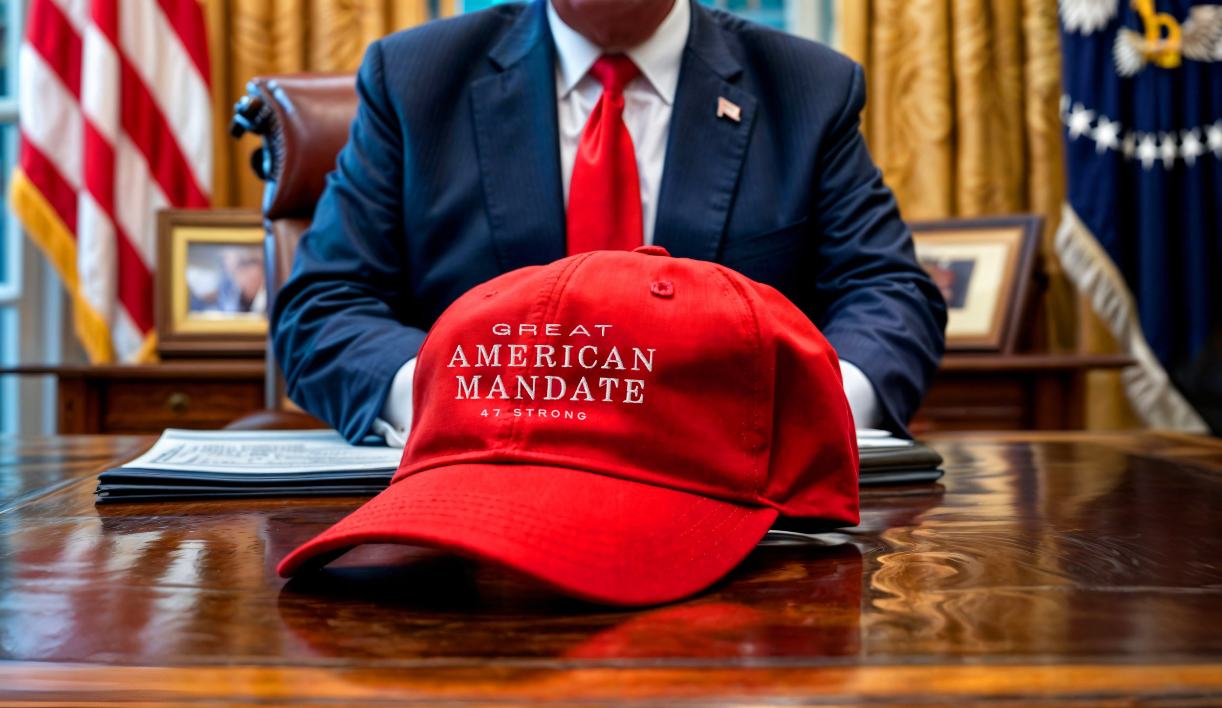 MAGA Mandate! 2025 Dad Cap