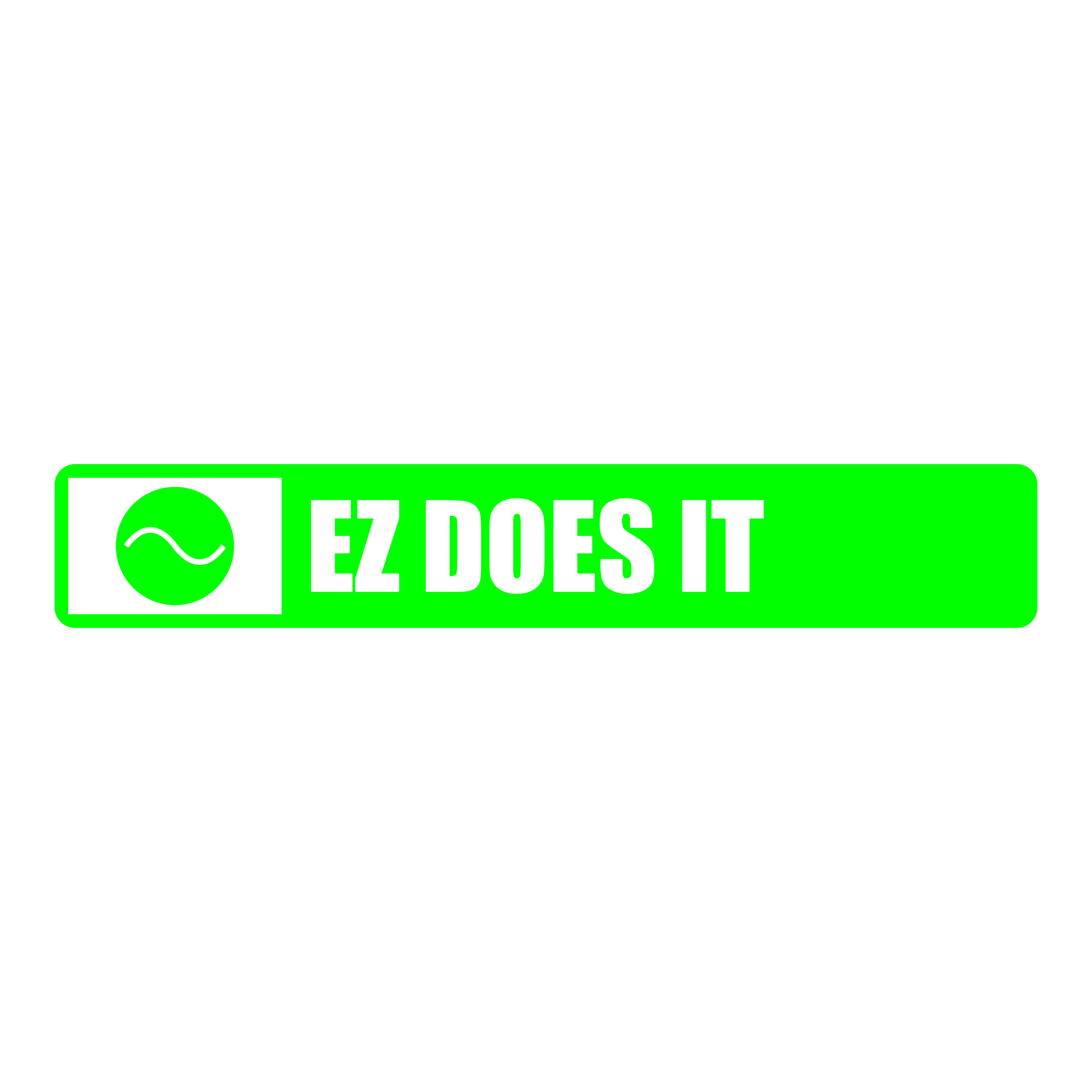 EZ Does It Trail Sign