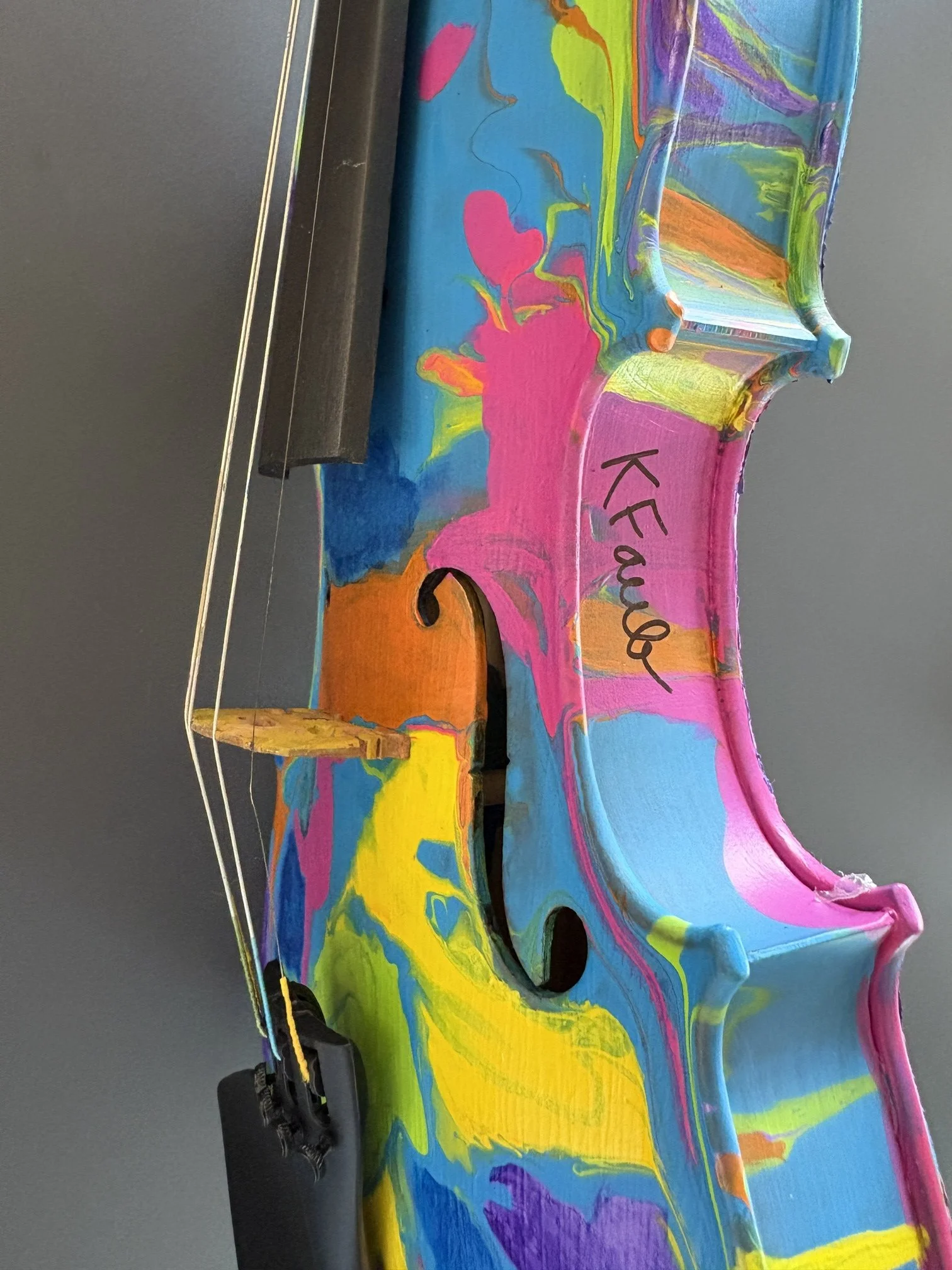 Bright Idea with strings and signature