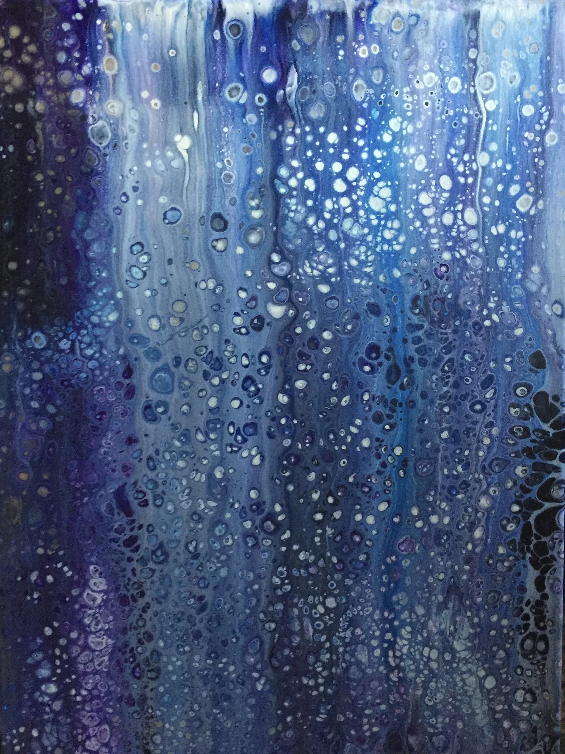Purple Rain 18 x 36"