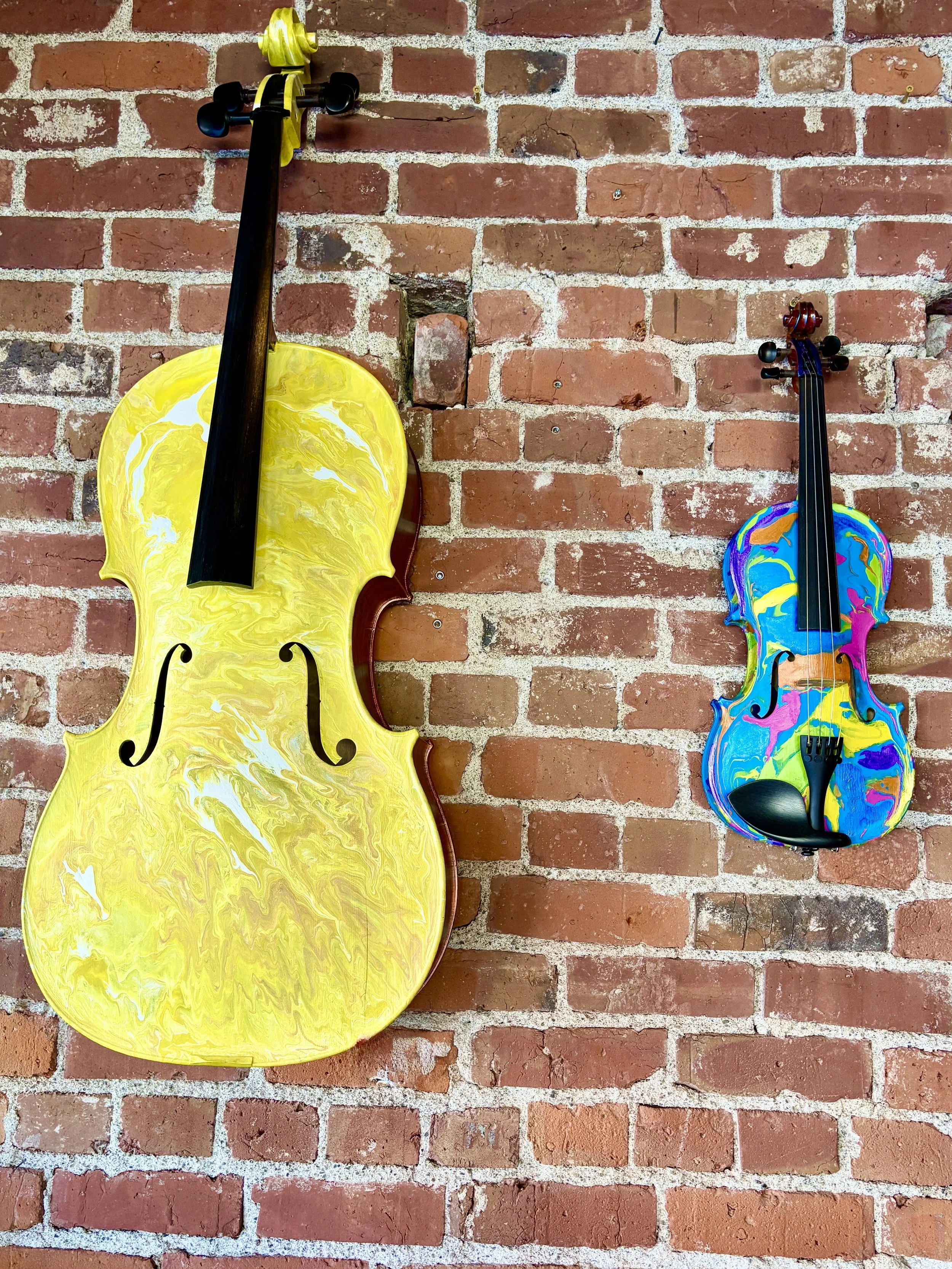 Limoncello, 3/4 cello & Bright Idea, violin