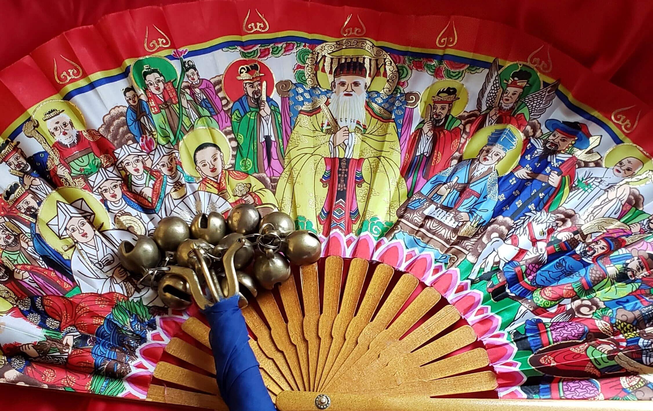Who founded Korean Shamanism? 