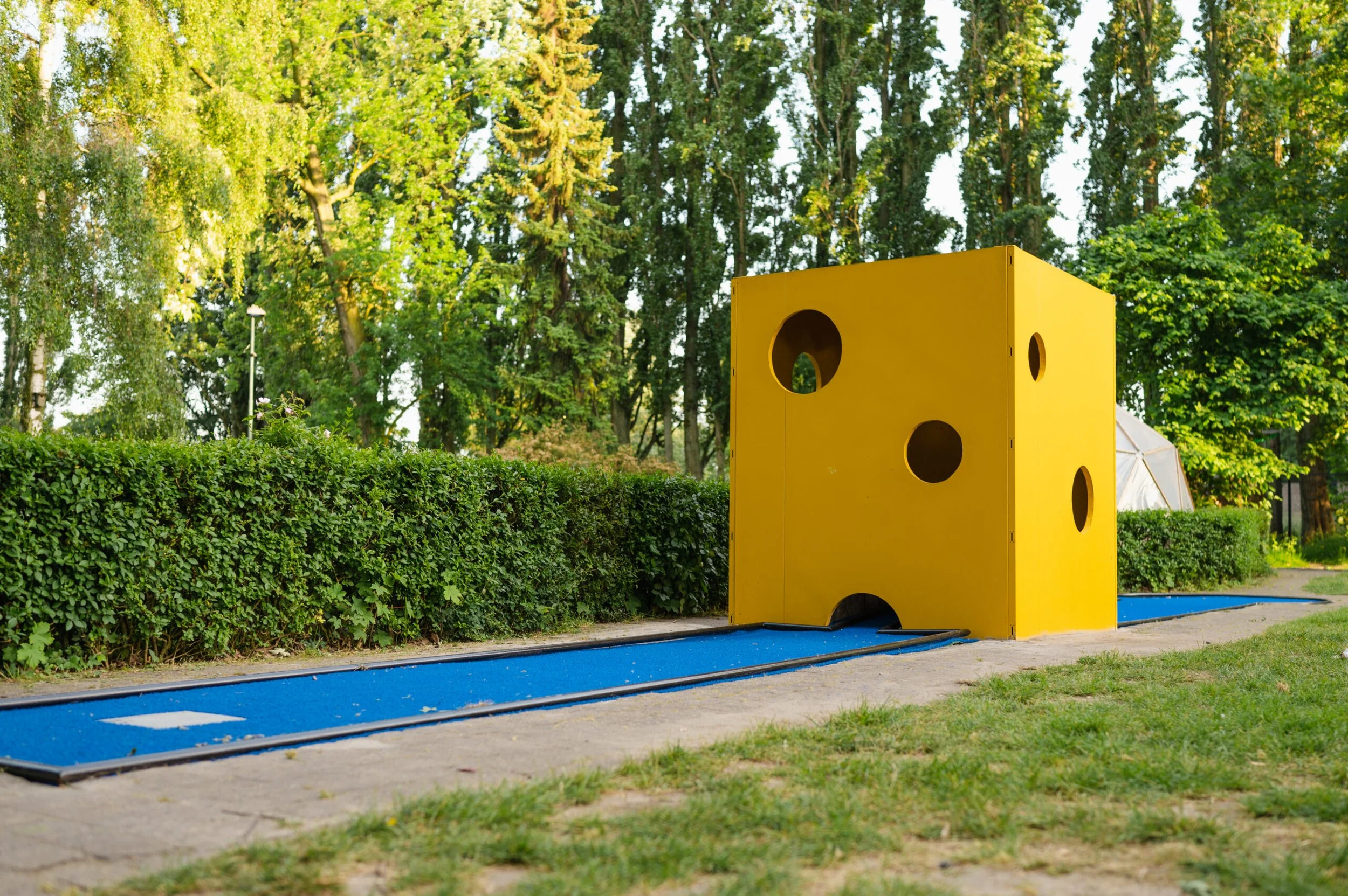 Kasper De Vos at Minigolf Beatrijs