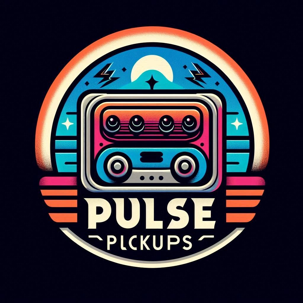 The logo for a company that makes high performance, boutique Humbucker guitar pickups, Pulse Pickups located in Houston, Texas