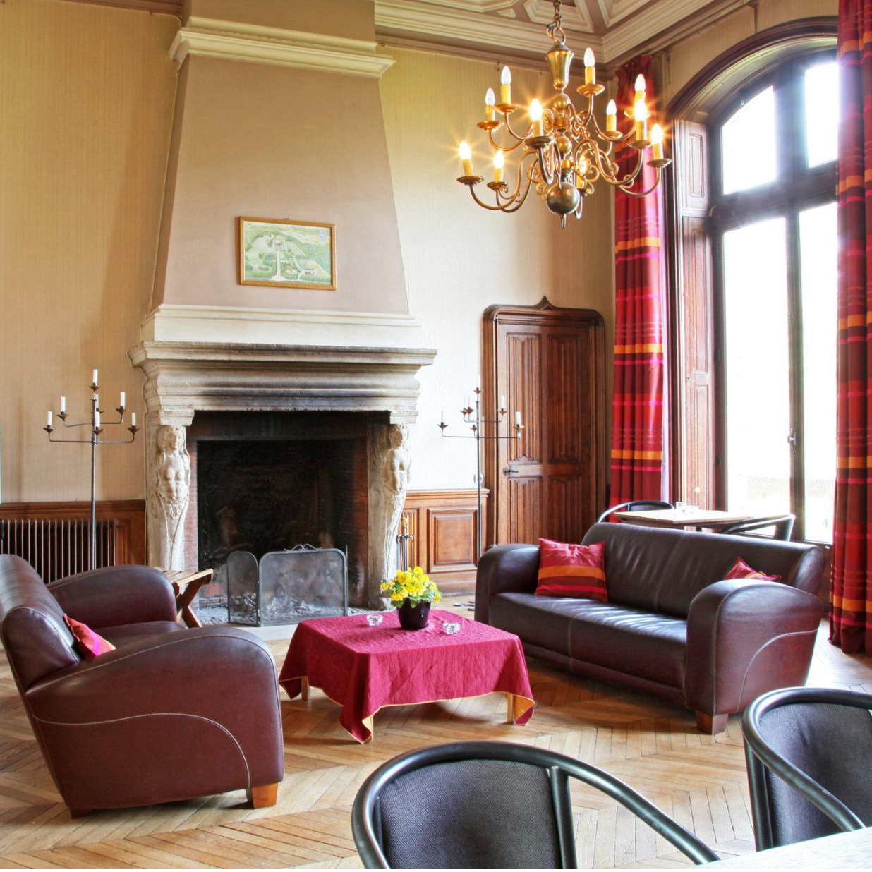 Le Salon Cheminée - Avant 