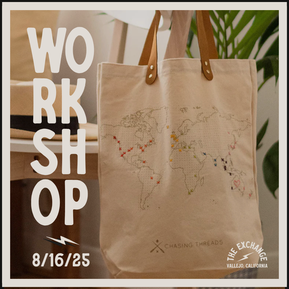 Stitch Where You’ve Been: Travel Memory Tote Workshop