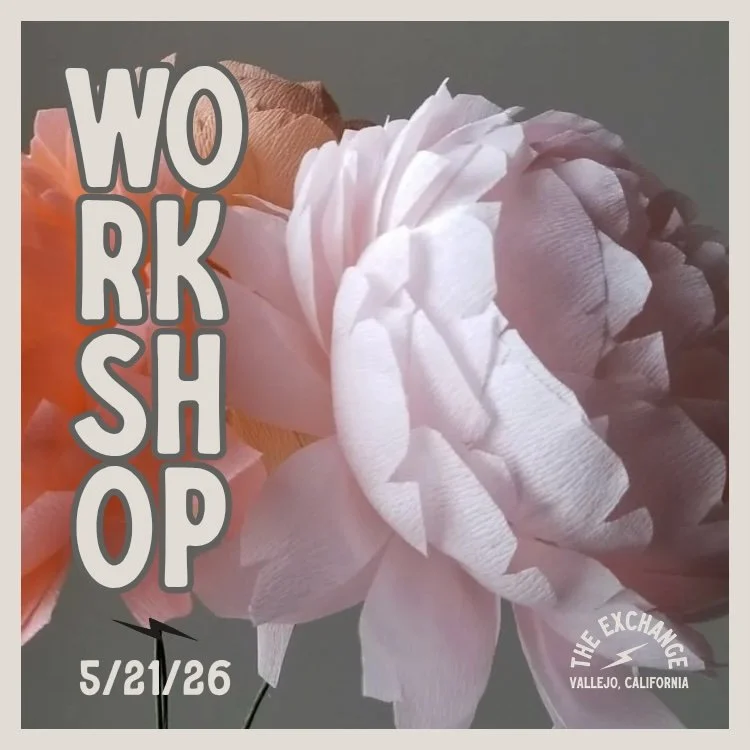 Crepe Paper Peonies Workshop