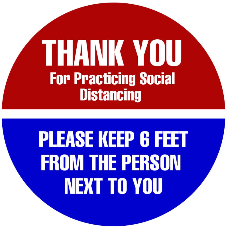 Social Distancing -Signs/ Floor Signs/Directional Decals