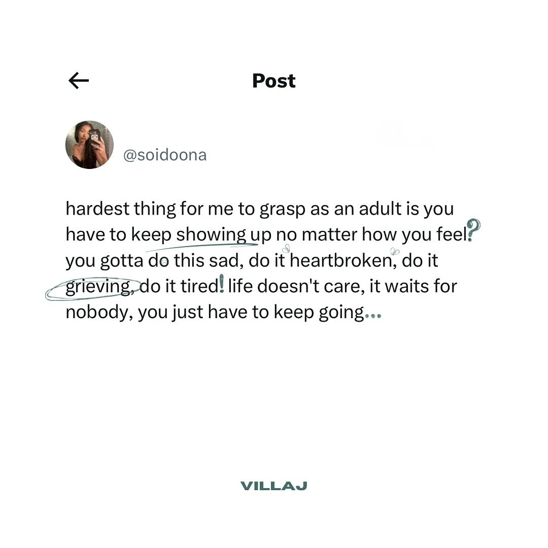 how&rsquo;d you &ldquo;do it&rdquo; today?

#grief #grieving #community #reflection #twitter