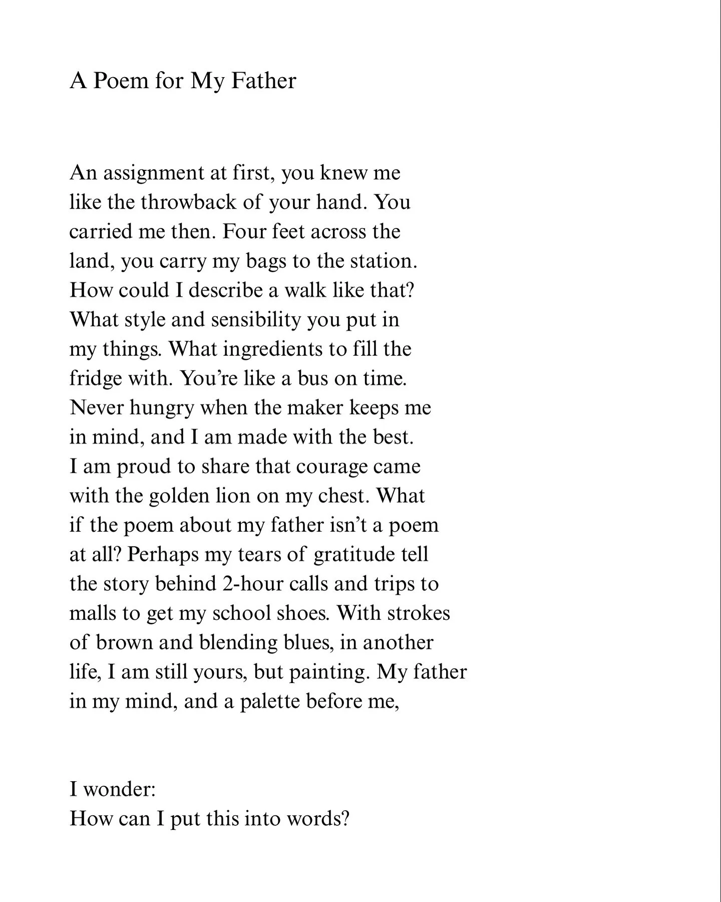 having warm Sunday recollections of this father&rsquo;s day commission 🥹 i am so happy to literally share art w y&rsquo;all! hoping to make some updates to my site soon so i can take more orders. for now, just lmk if u need that 🤲🏽

#fathers #poem