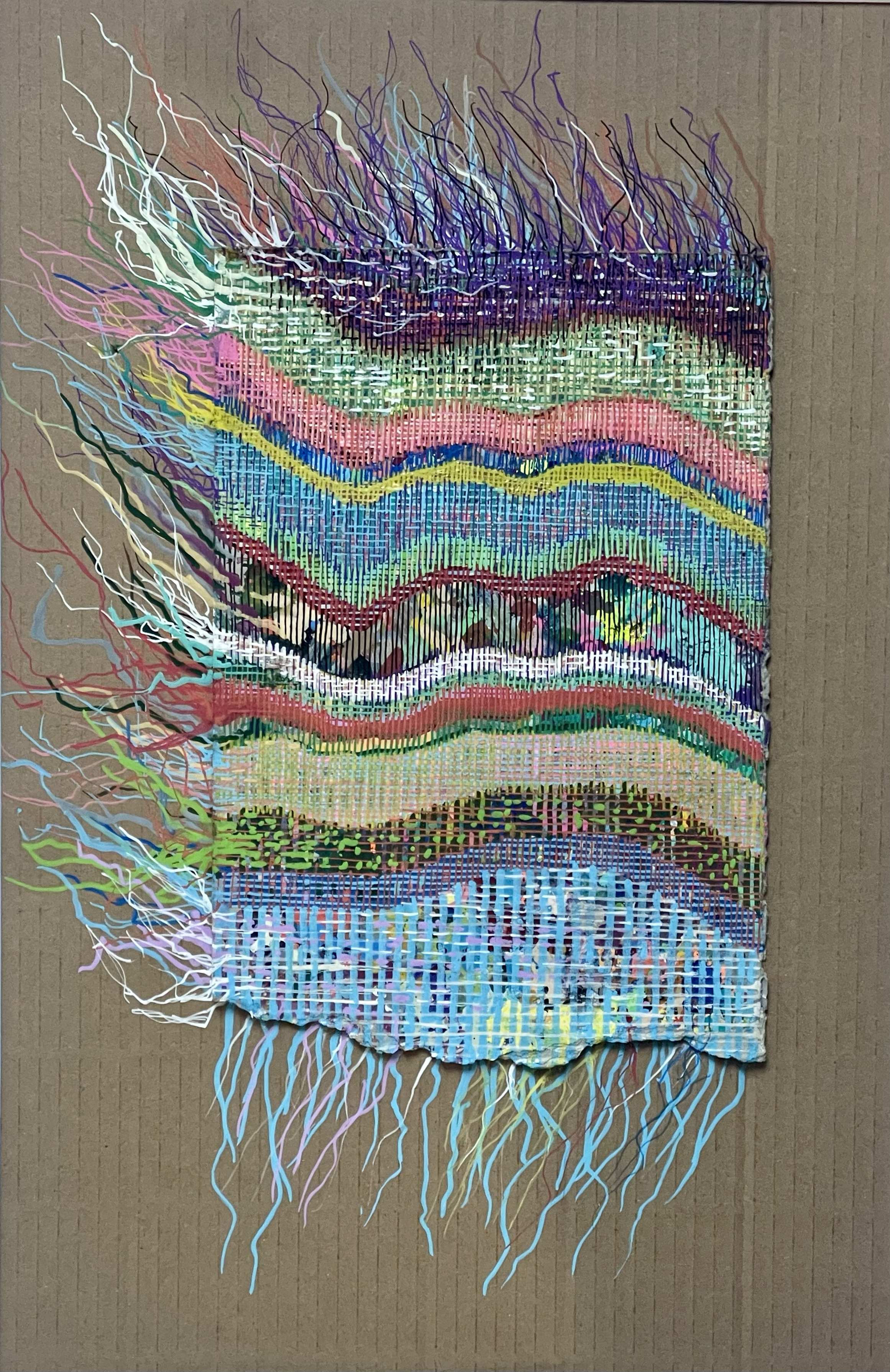 Where It Began, 2025, acrylic on paper