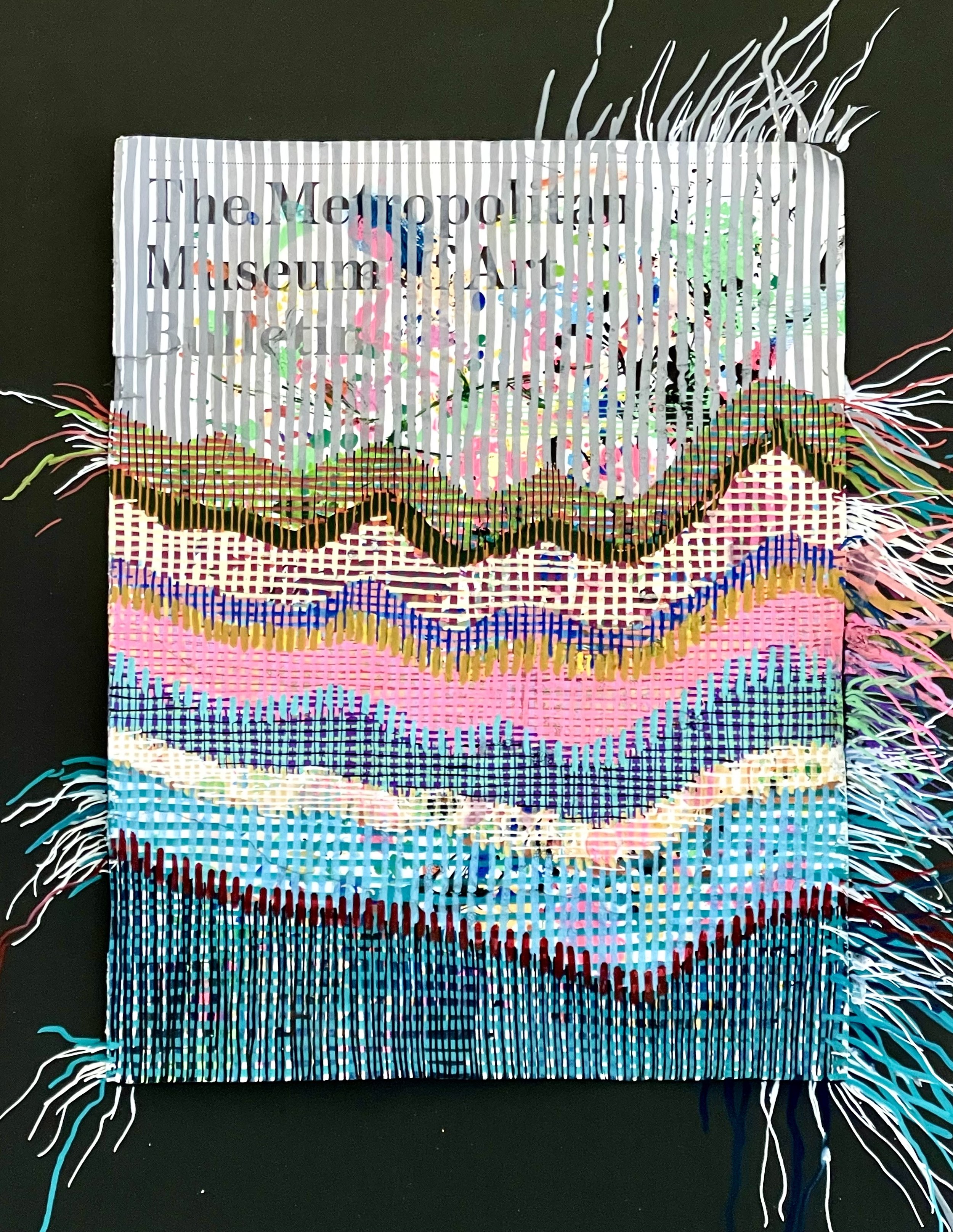 What's New is Old, What's Old is New, 2025
Acrylic on Recycled Paper