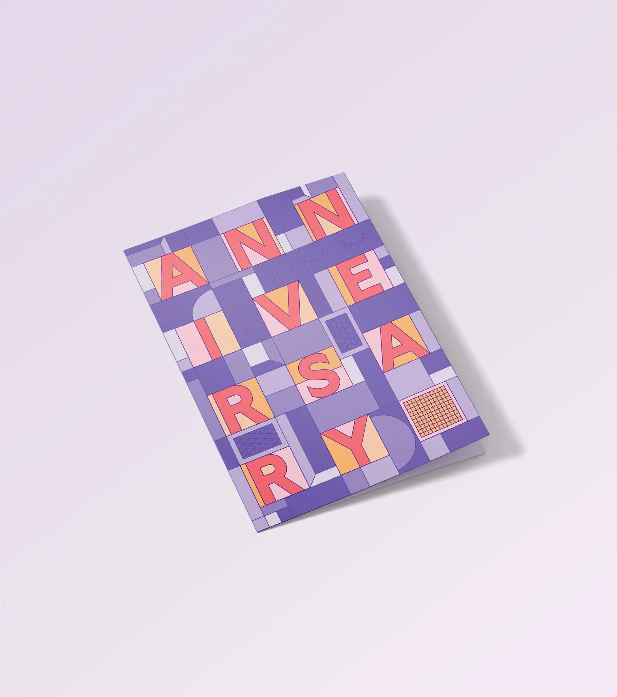 Employee anniversary card