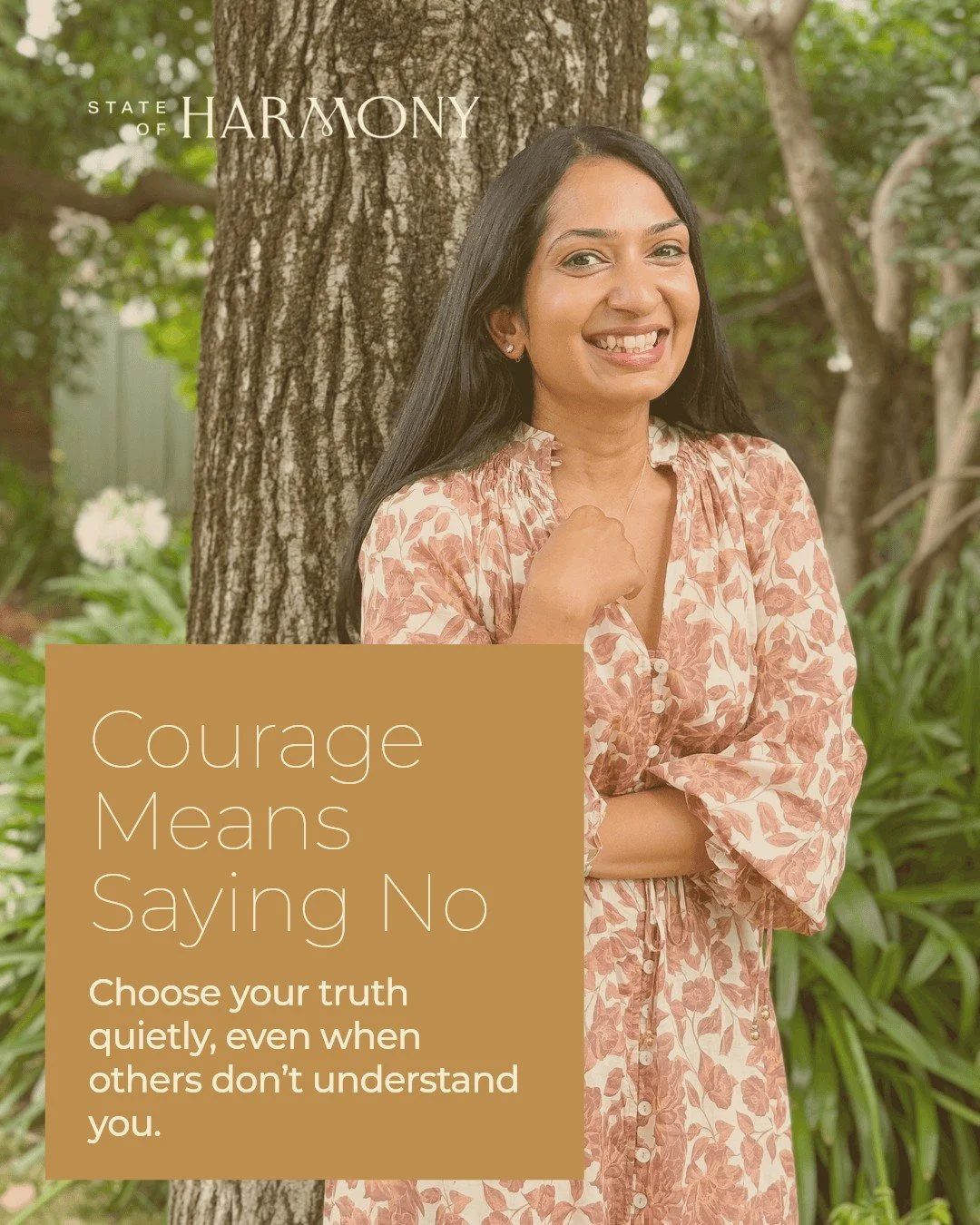 Setting boundaries isn't just about saying no... it's about staying true to yourself when others don't understand your choices.

Self-love means anchoring yourself in your truth, even when it feels uncomfortable or questioned. It's choosing rest when