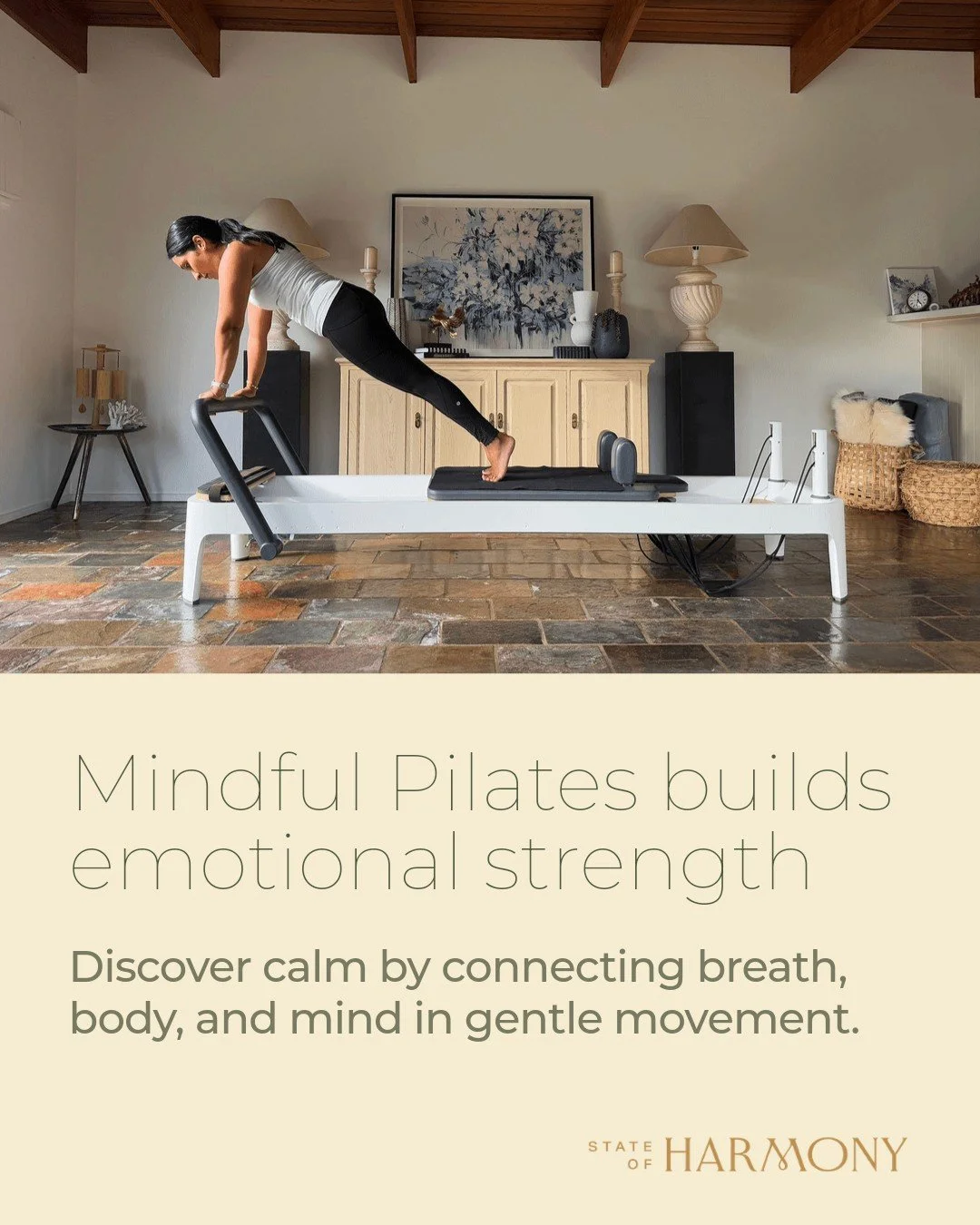 Feeling overwhelmed by life's ups and downs? Mindful Pilates offers more than just movement, it's a gentle way to build emotional resilience by connecting breath, body, and mind.

This mindful practice helps you create space to pause, reset, and face