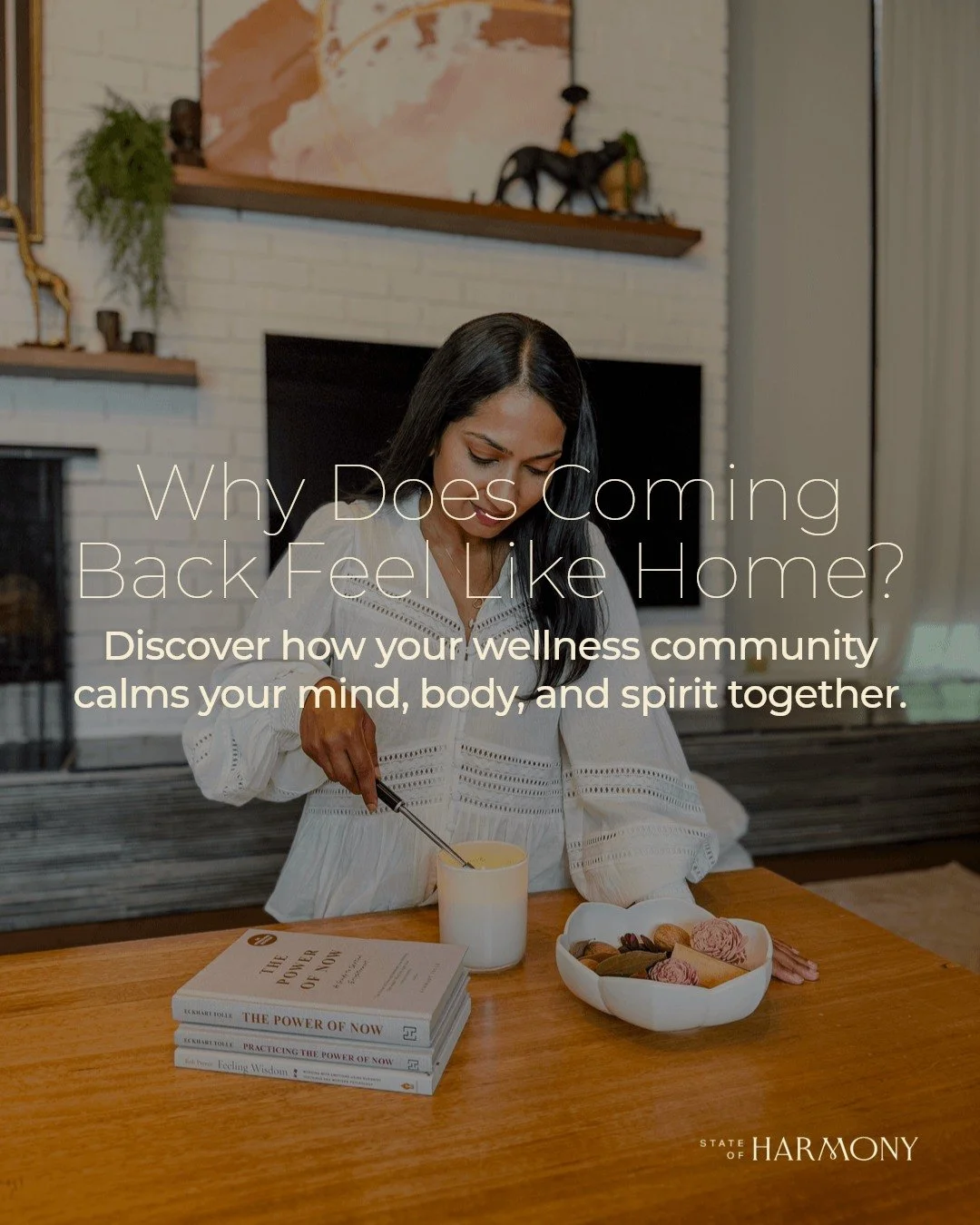 Ever wonder why some places feel like home?

There's a unique comfort in returning to your wellness community &mdash; a calm that feels familiar and reassuring. It's not just about the practices, but the people and the shared space that nurture your 