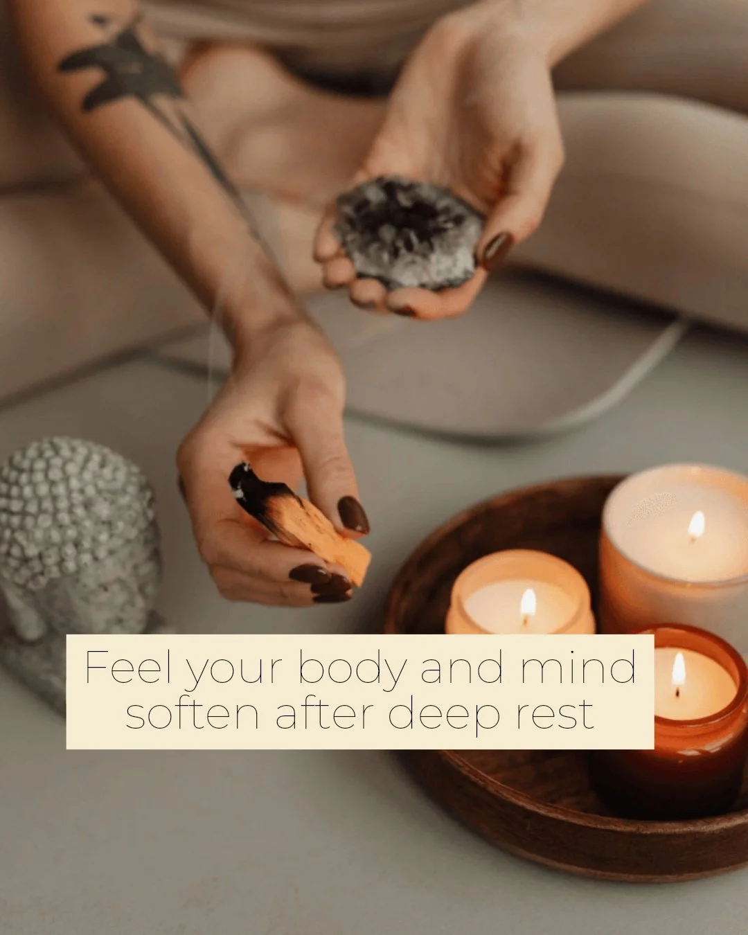 Have you ever noticed how your body and mind shift after a day of deep rest and gentle movement?

During our Sacred Sunday Immersions, clients often share how they arrive feeling tense or overwhelmed &mdash; and leave with a lighter body, calmer mind