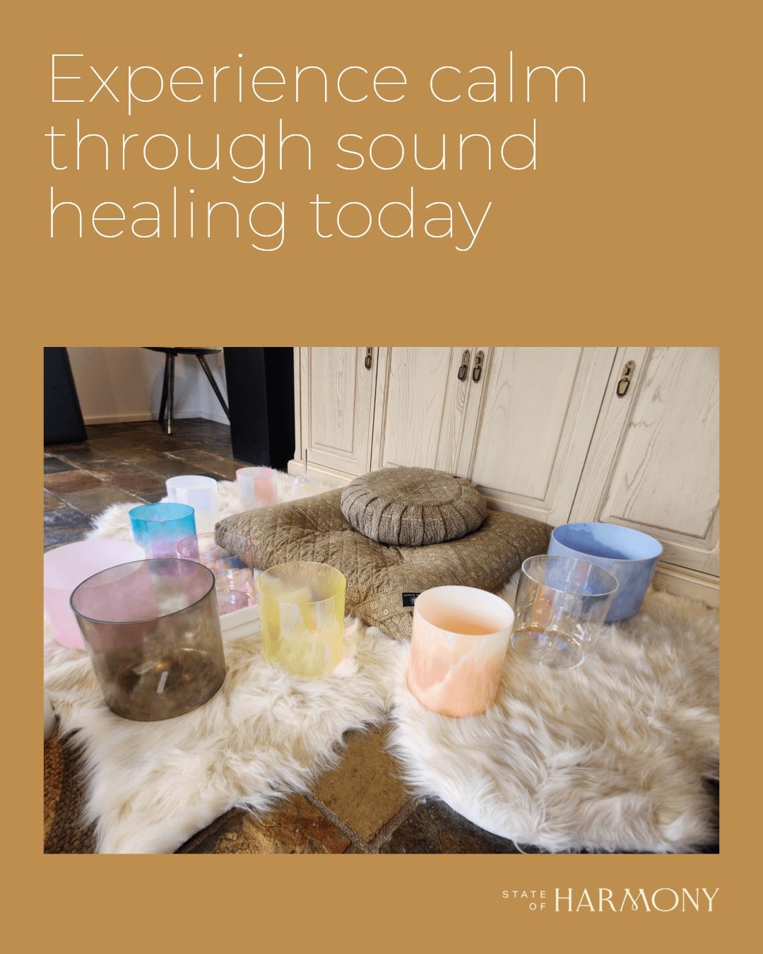 Feeling overwhelmed by the constant buzz of modern life?

Sound bowl healing offers a gentle path back to calm.

It's soothing vibrations help balance your nervous system, easing tension and inviting deep relaxation.

Have you experienced the quiet p