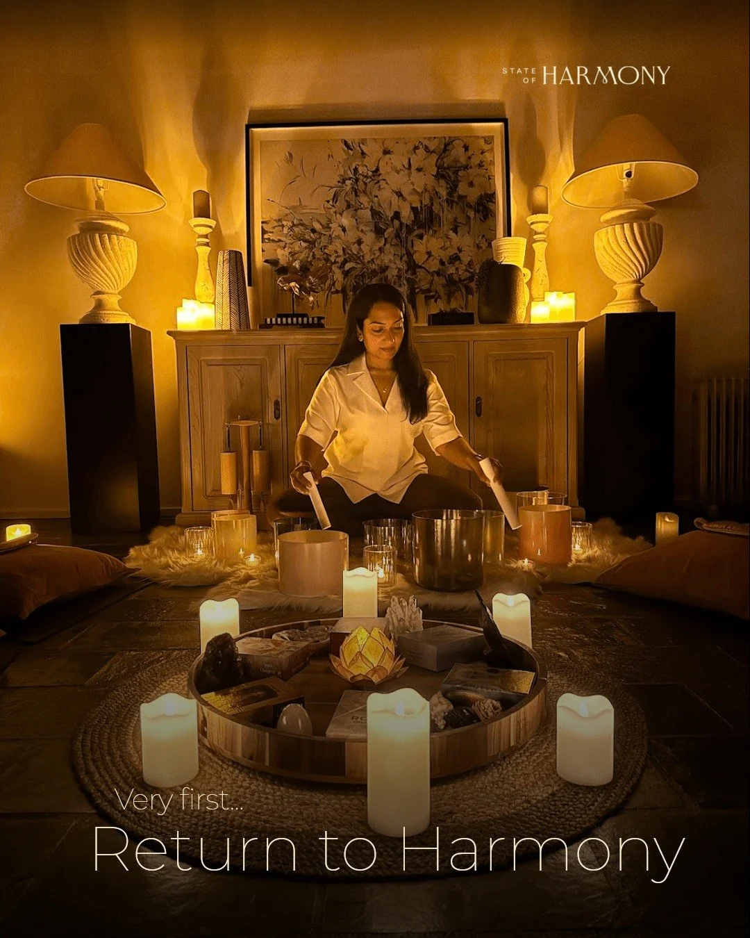 Sunday night was our very first Return to Harmony 🤍

And it felt really special.

A room full of people choosing to pause&hellip;
to soften&hellip;
to rest in a deeper way.

There&rsquo;s something powerful about beginning something new
and feeling 