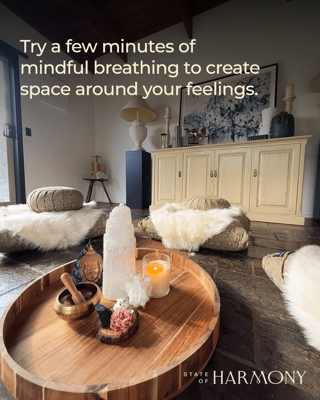 Feeling overwhelmed is something many of us experience, especially when life feels like it's moving too fast.

Meditation offers a gentle way to create a little more space around those feelings. It doesn't promise to erase overwhelm, but it can help 