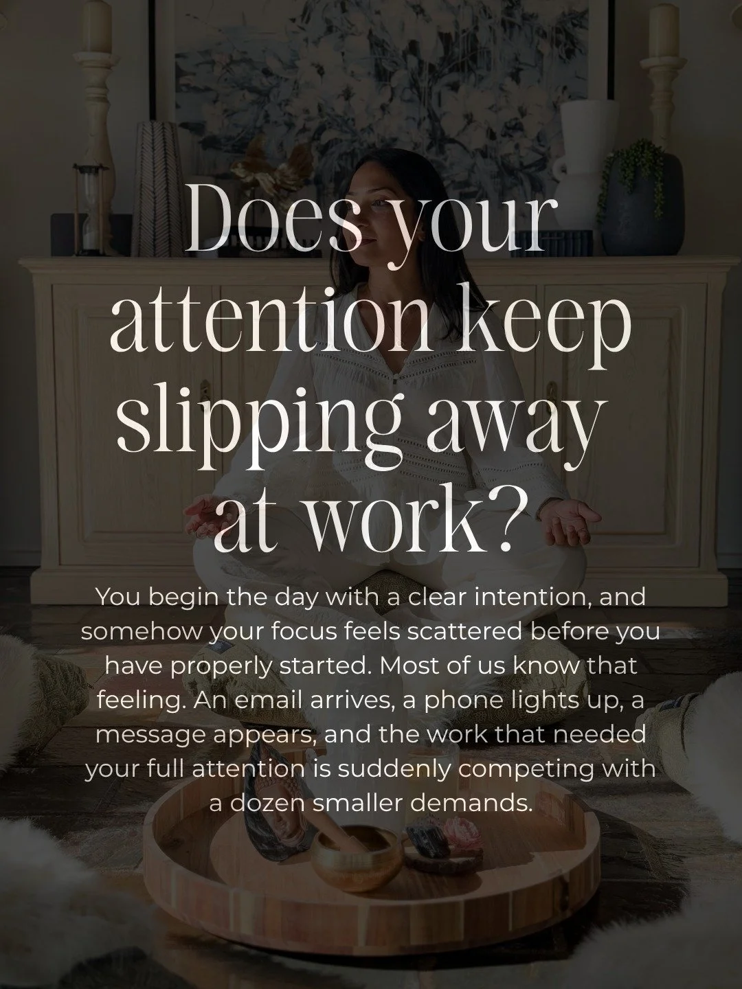 Many of us know the feeling. You begin the day with a clear intention, and before you have properly started, an email arrives, a phone lights up, a message appears, and the work that needed your full attention is suddenly competing with a dozen small