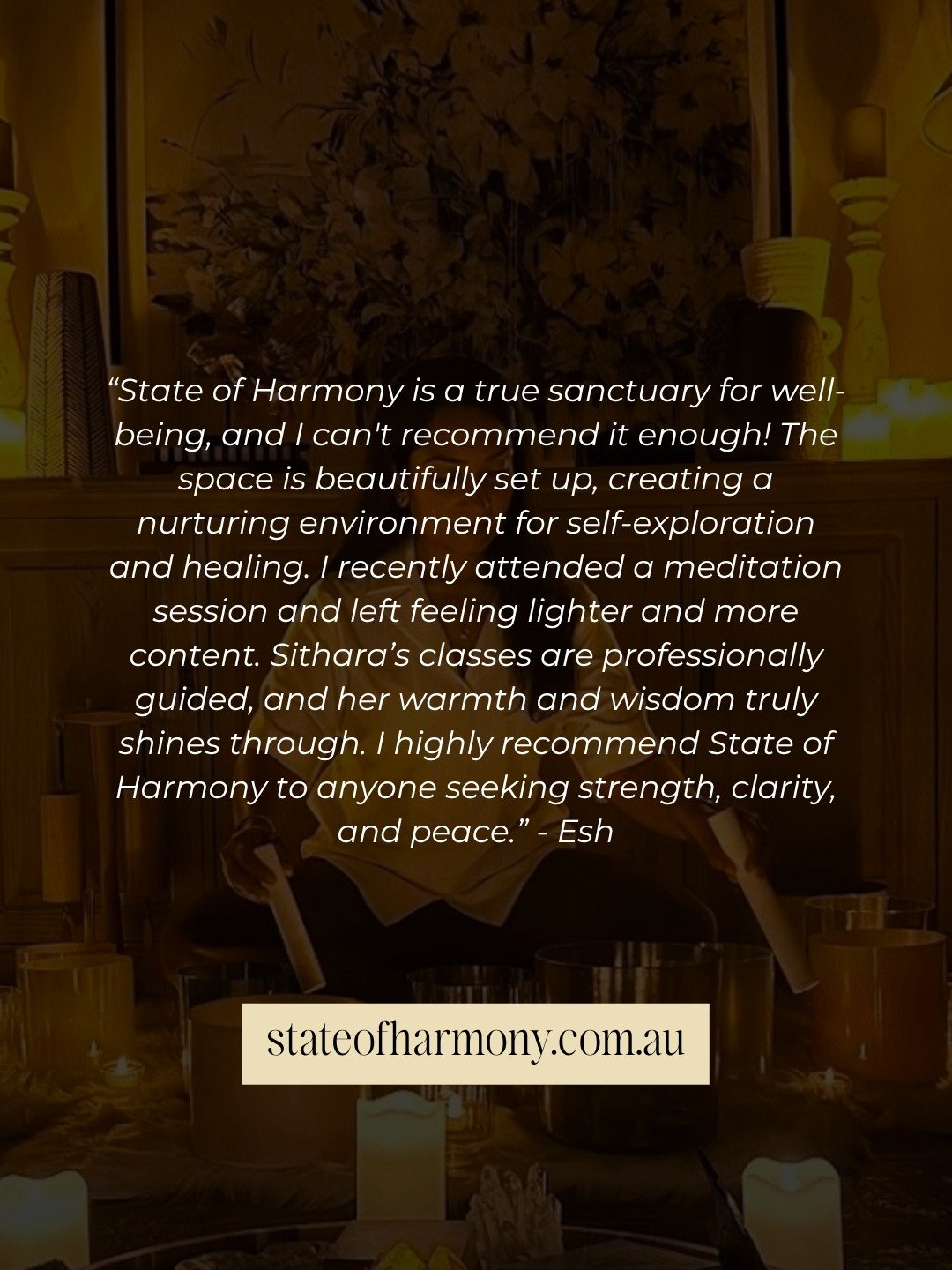Reviews like this one stay with me, not for the praise, but for what sits underneath it 🤍

Someone gave themselves permission to slow down, to be guided, and to sit with whatever they were carrying, and something gently shifted.

That is so much of 
