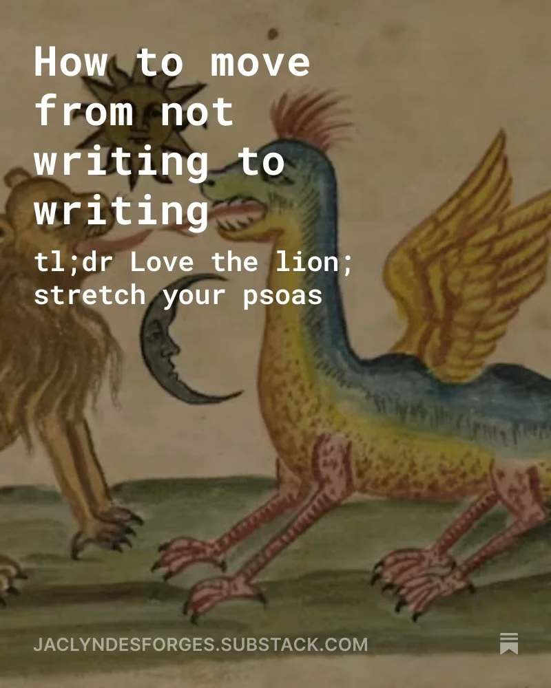 &quot;1. Had a dream in which Stephen King was teaching me in particular how to write.

2. Of course, I woke up and couldn&rsquo;t remember anything he said.

3. I&rsquo;ve gone back to my old way of getting up in the morning and writing for an hour 