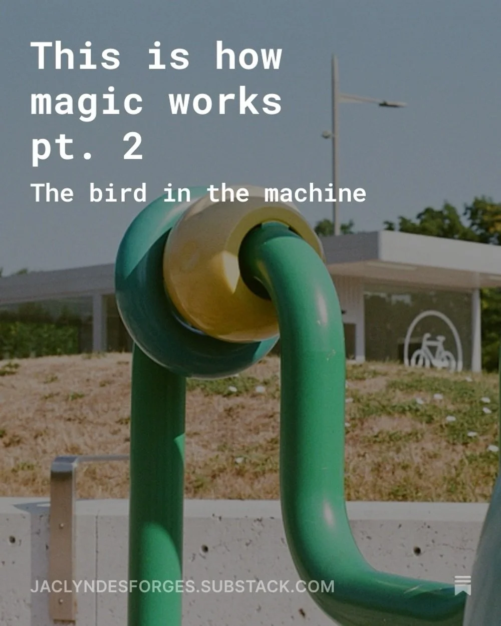 1. Two nights ago I dreamt about a woman who was driving a forklift. The forklift had a loudspeaker in it. The woman drove the forklift while a songbird perched on her lap and sang a song into the boom mic, and the woman explained that the song was a