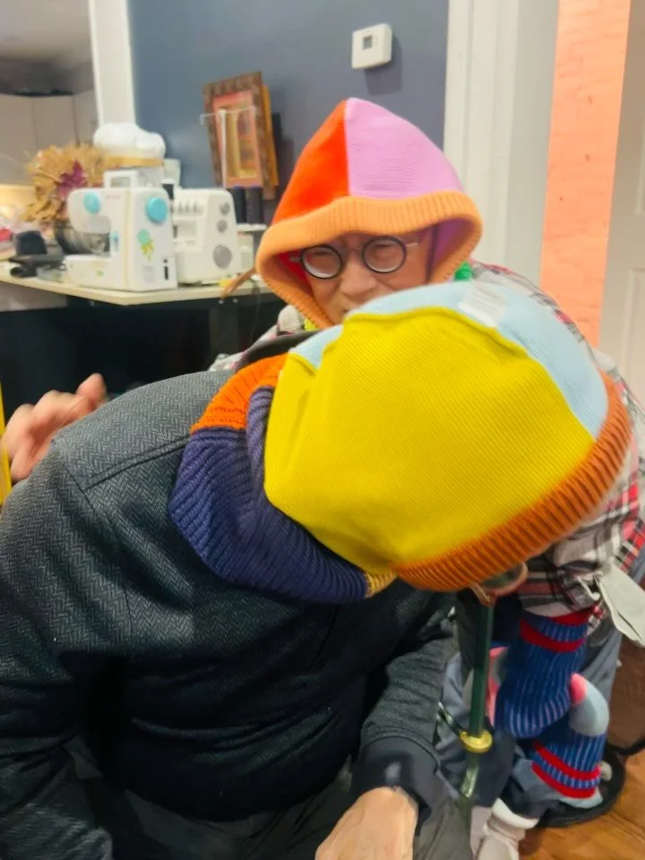 My in-laws rocking matching balaclavas from @girlonthewinghamilton !