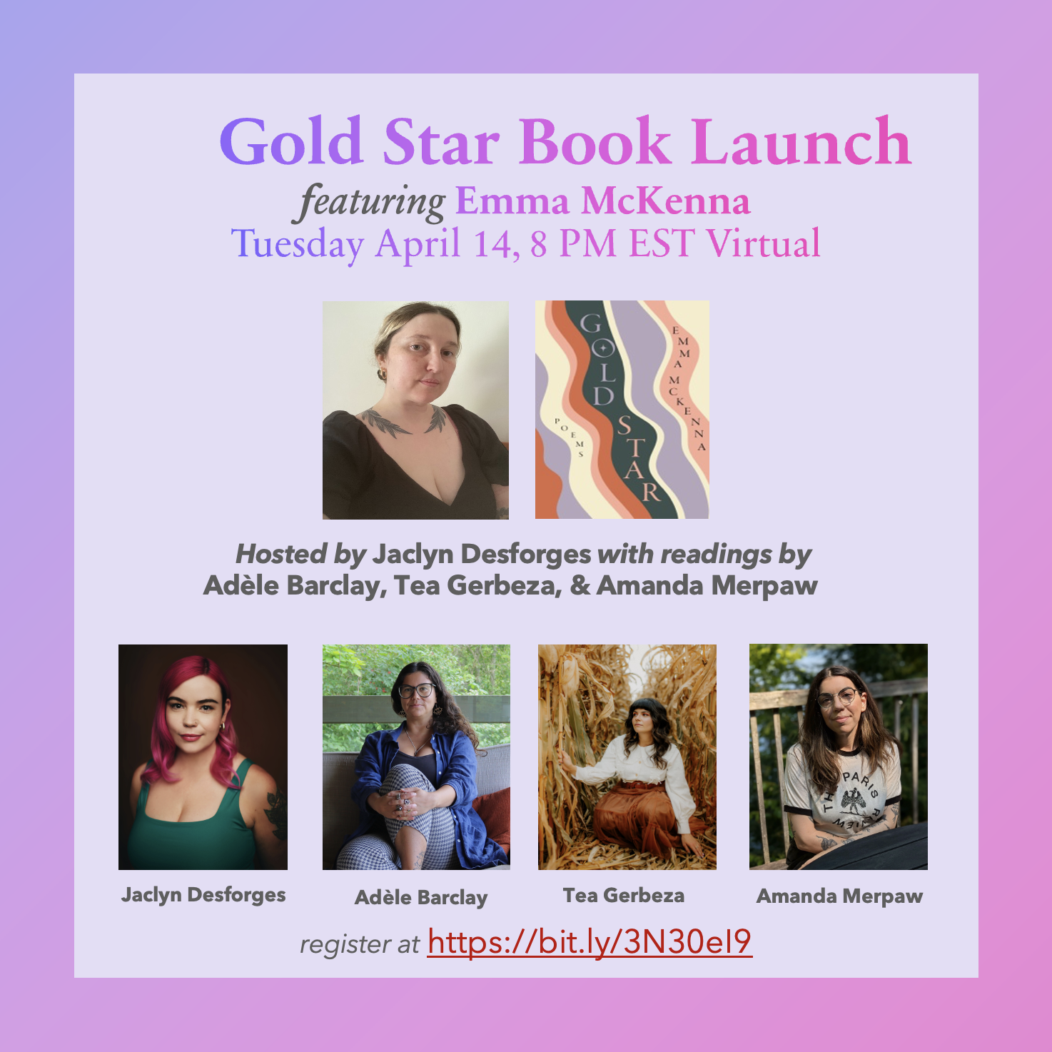 Gold Star Virtual Book Launch