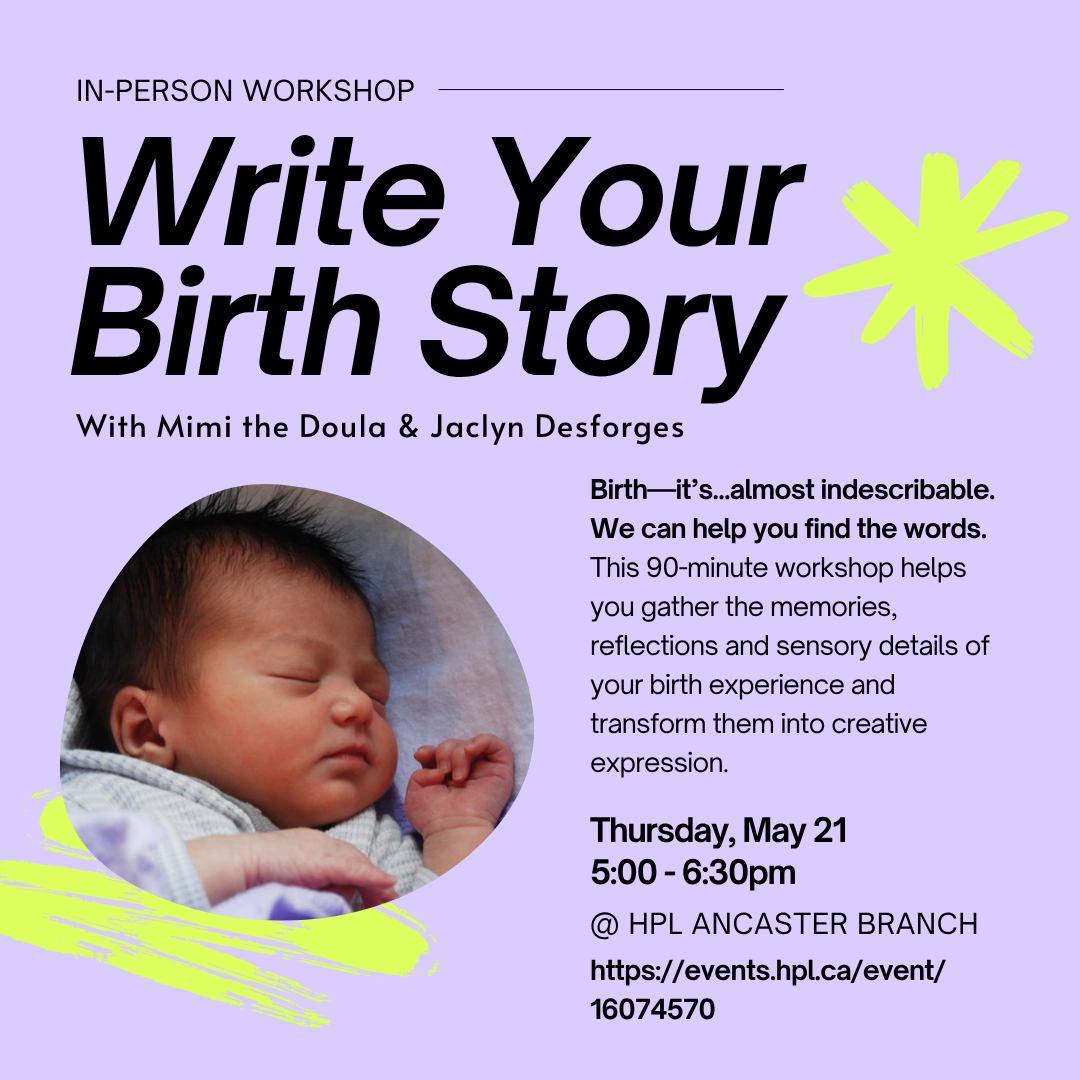 Write Your Birth Story