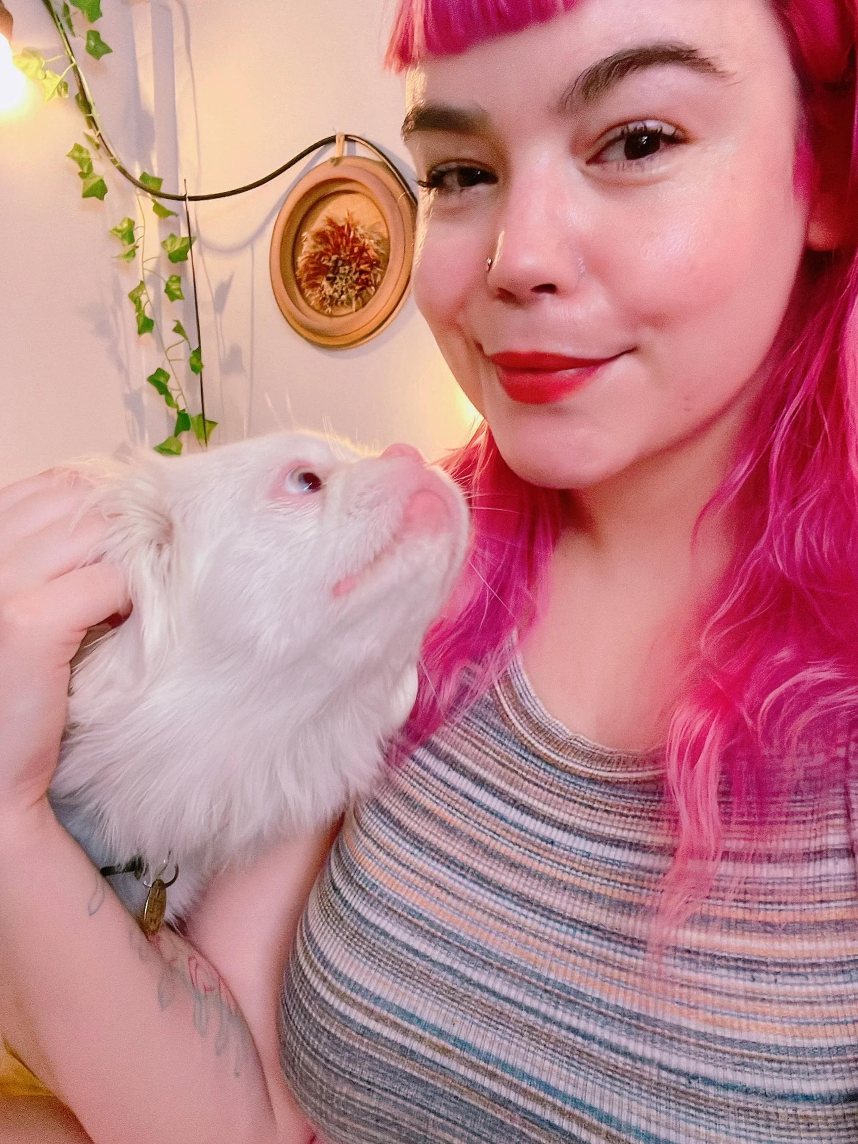 got to hang with this cutie patootie today (and my sweet pal @mending.moon___ )