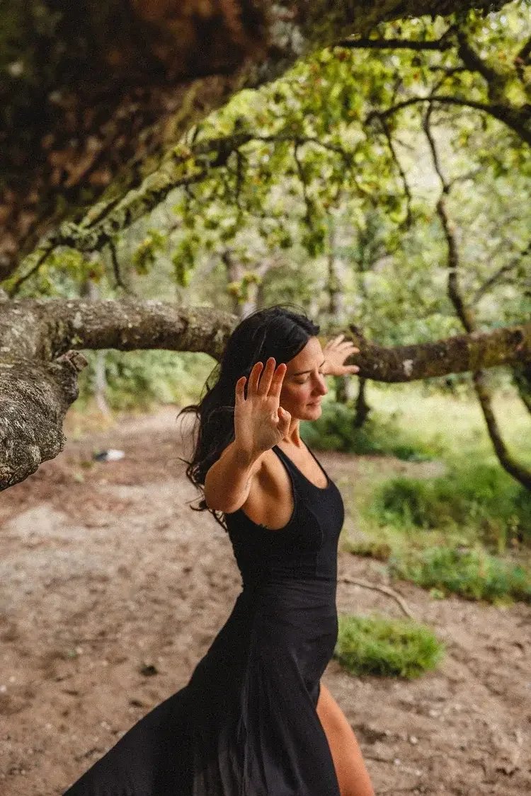 Lara Wehbe in Meditation in Nature