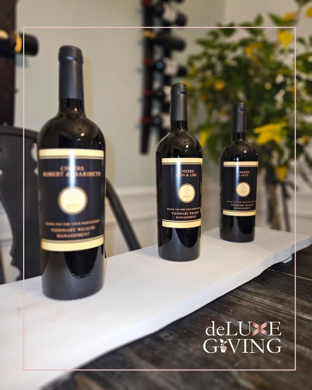 I love ordering from @personalwine 
They offer a really solid selection of quality wines, champagnes, and accessories that feel professional and polished.

The templates are easy to use, the customization is straightforward, and the final product alw