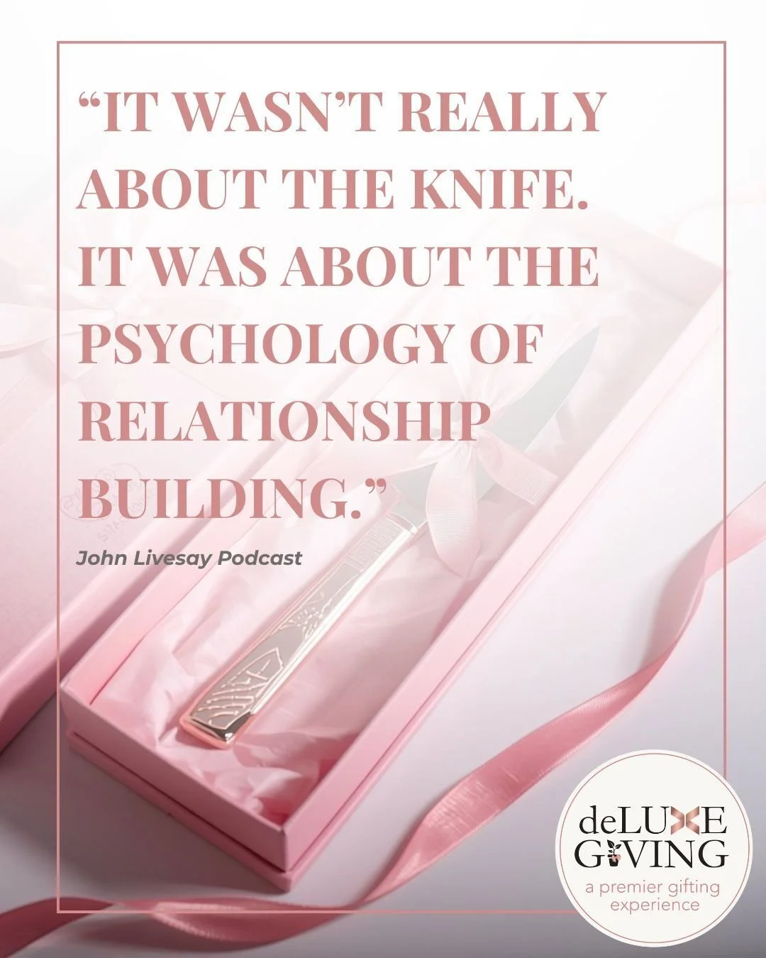 The item is not the point. 

The gift is just the delivery method.
What you are really sending is appreciation, respect, and &ldquo;I see you.&rdquo;

That&rsquo;s why the details matter. Timing, presentation, and a note that sounds like you.