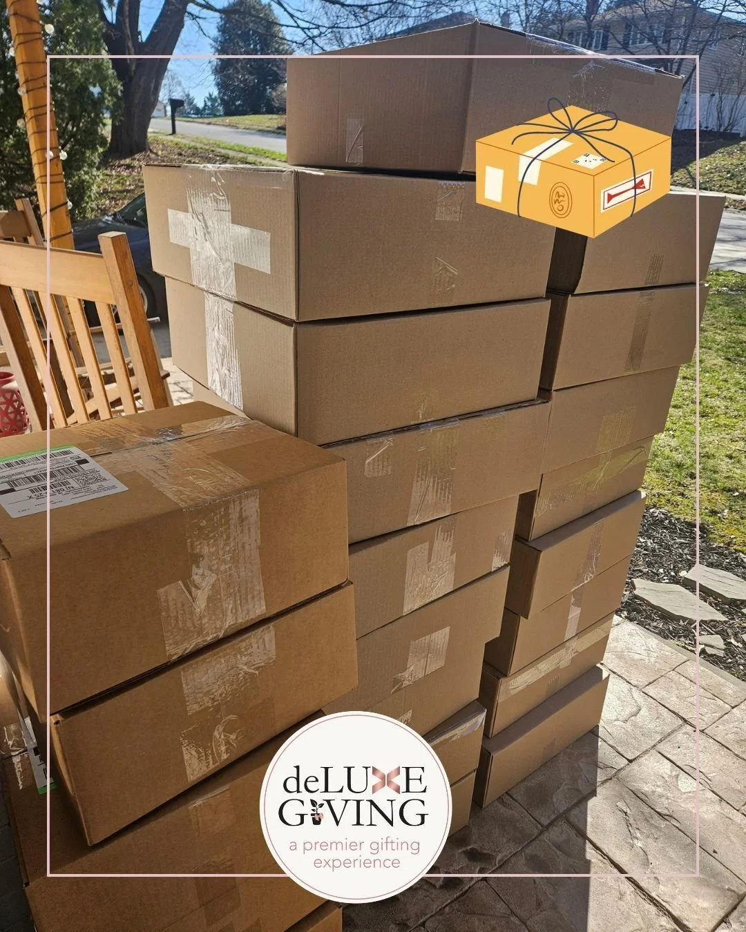 Shipping day over here. 📦💛

Boxes stacked, notes tucked in, ribbons tied. It&rsquo;s always a little exciting knowing we&rsquo;re sending small moments of joy out into the world&mdash;one doorstep at a time.