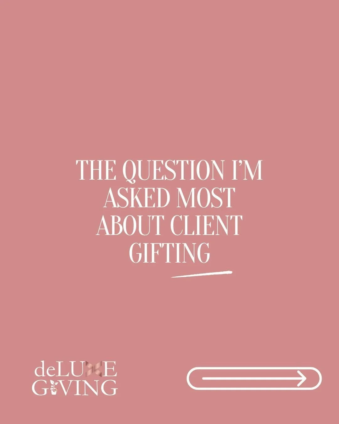 The question I get asked most is: &ldquo;How do I gift clients well when I&rsquo;m already overwhelmed?&rdquo;

Here&rsquo;s the shift that makes it easy.

Stop starting with what to send. 
Start with what moment they&rsquo;re in.

Want help taking g