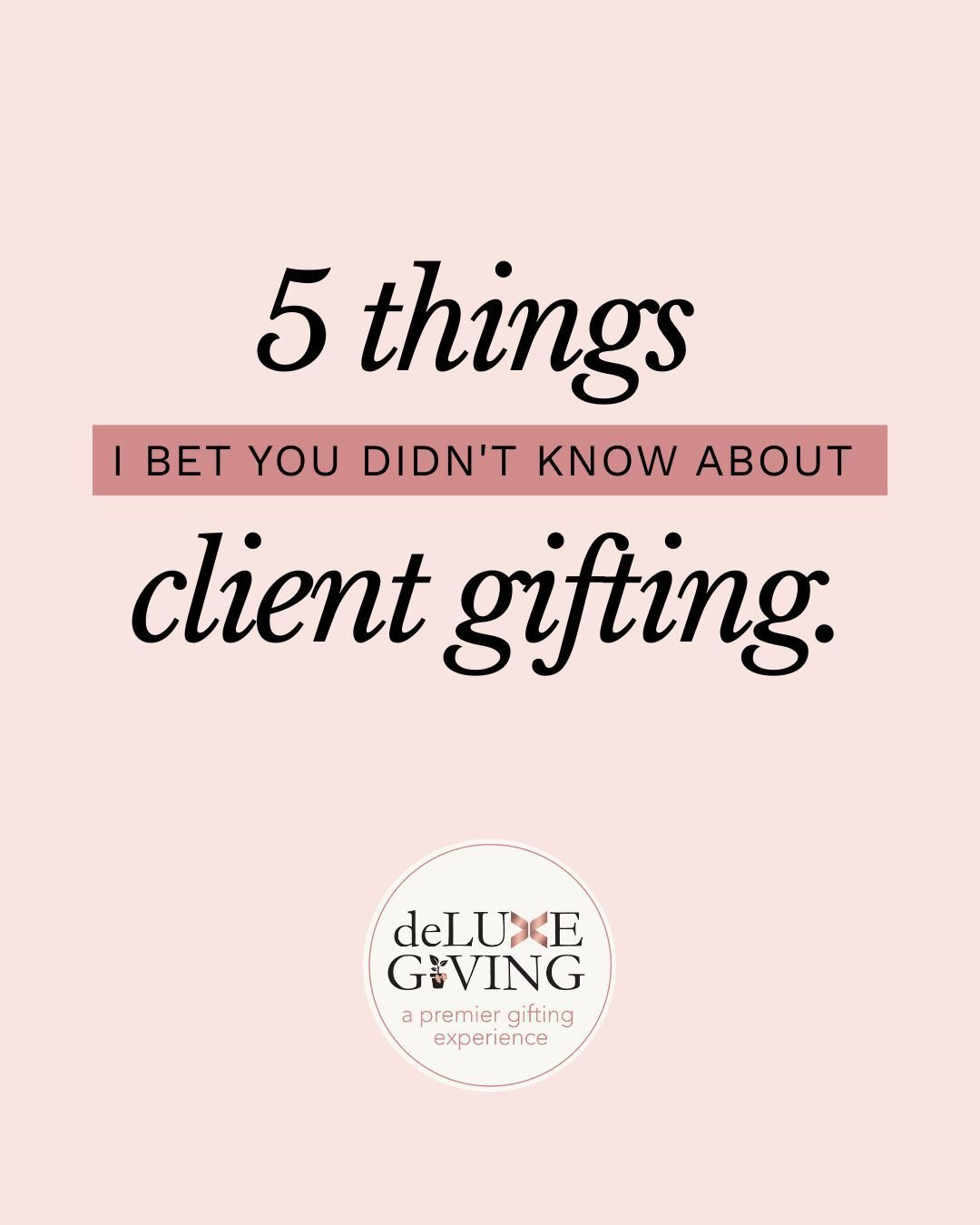 This surprised me when I first started learning about what actually makes gifting work. Most people think gifting is just about the item. 

But here are 5 things people don't usually know, swipe to see all five.

Maybe you knew a few of these. But I'