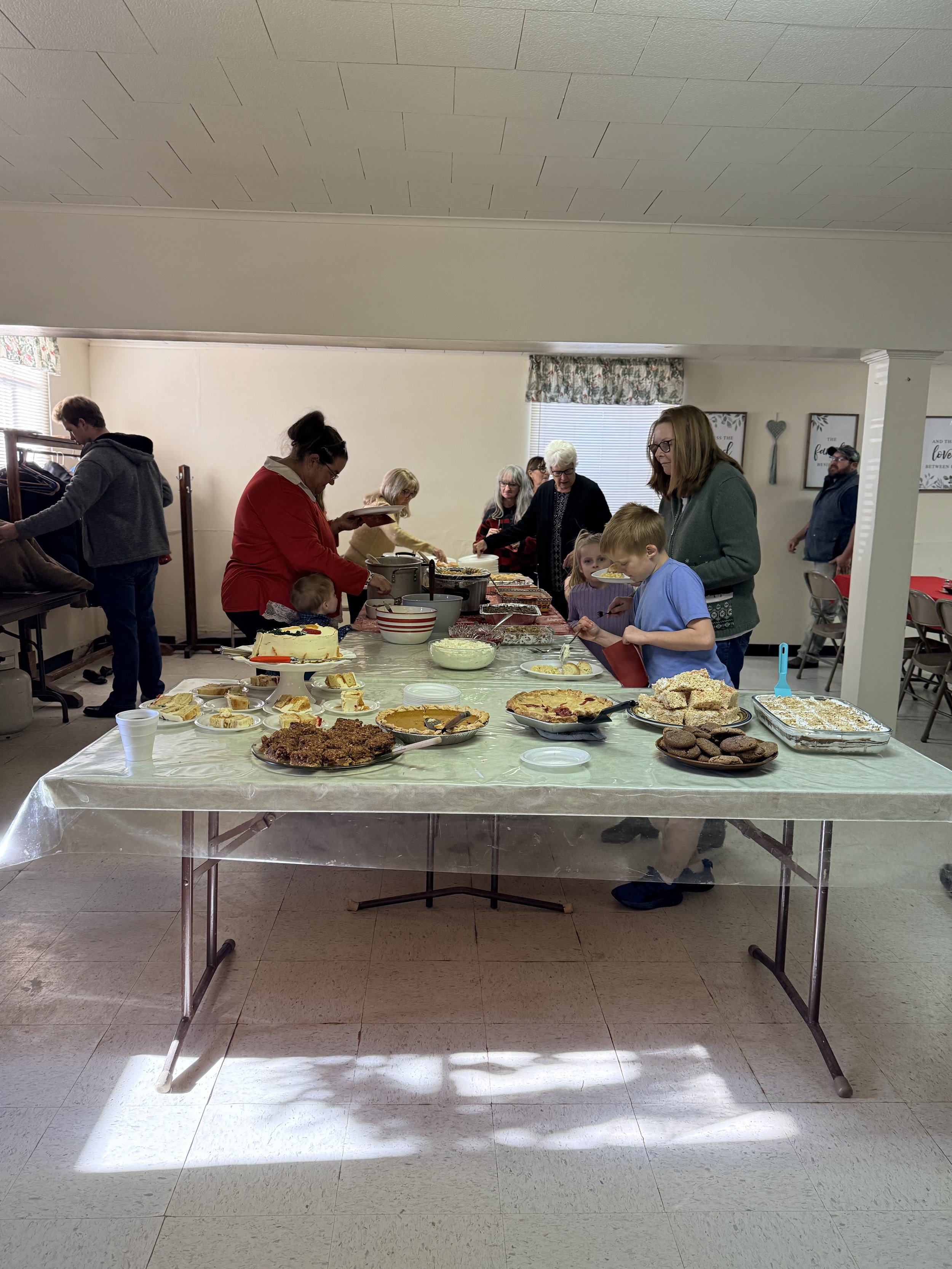 Pot Luck Family Dinner