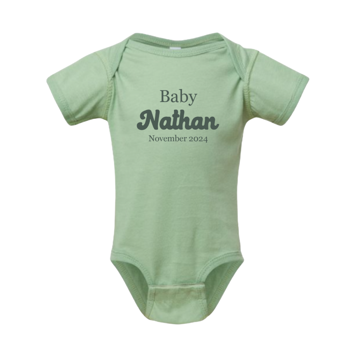 The Blanket Lady Custom Announcement Bodysuit – 12 Month (1).png