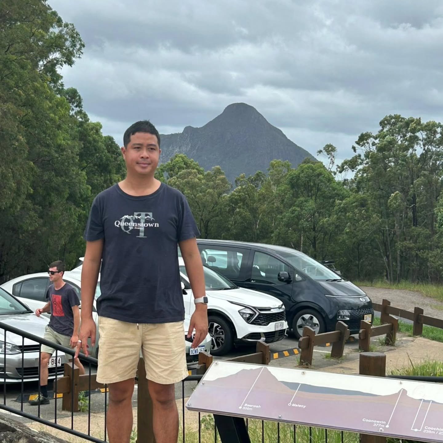 Ethan explores the Glasshouse Mountains