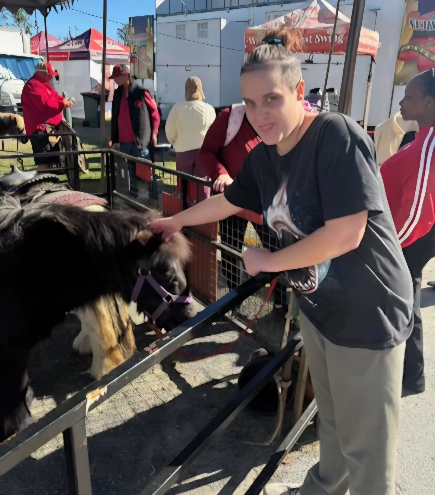 Louise enjoyed the Caboolture show