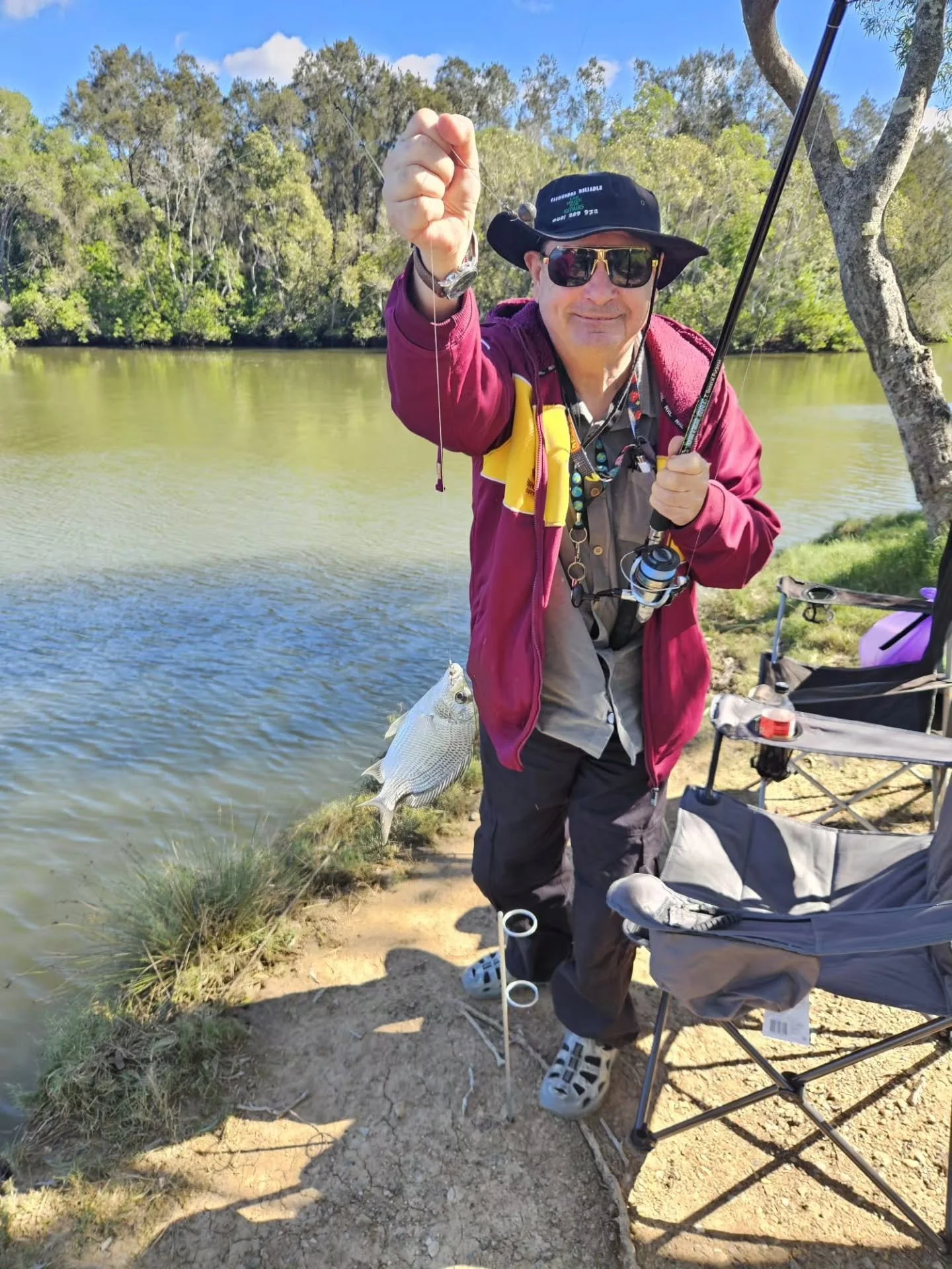 David had a great day fishing